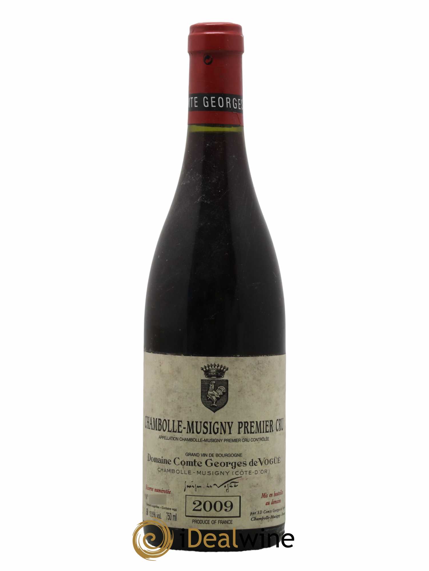 Chambolle-Musigny 1er Cru Comte Georges de Vogüé 2009 - Lot de 1 bouteille - 0