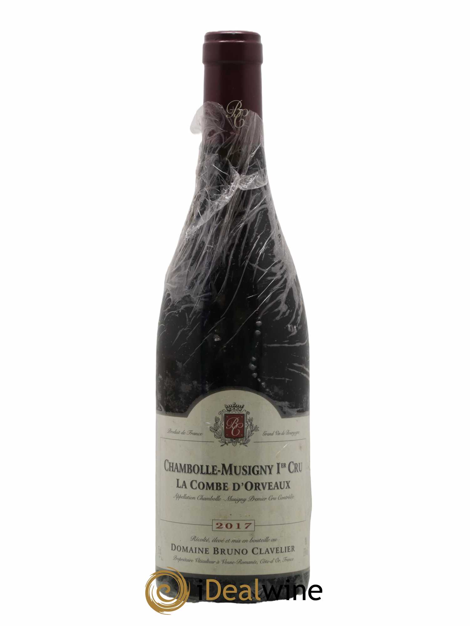 Chambolle-Musigny 1er Cru La Combe d'Orveaux Vieilles Vignes Bruno Clavelier 2017 - Lot de 1 bouteille - 0