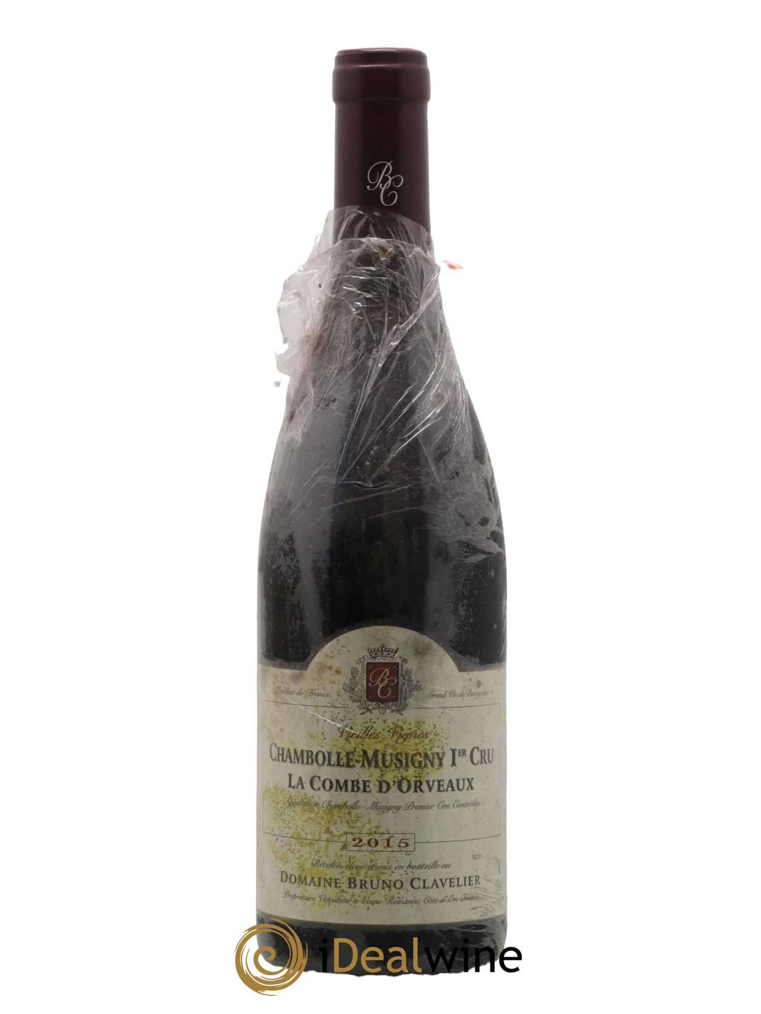 Chambolle-Musigny 1er Cru La Combe d'Orveaux Vieilles Vignes Bruno Clavelier 2015 - Lot de 1 bouteille - 0