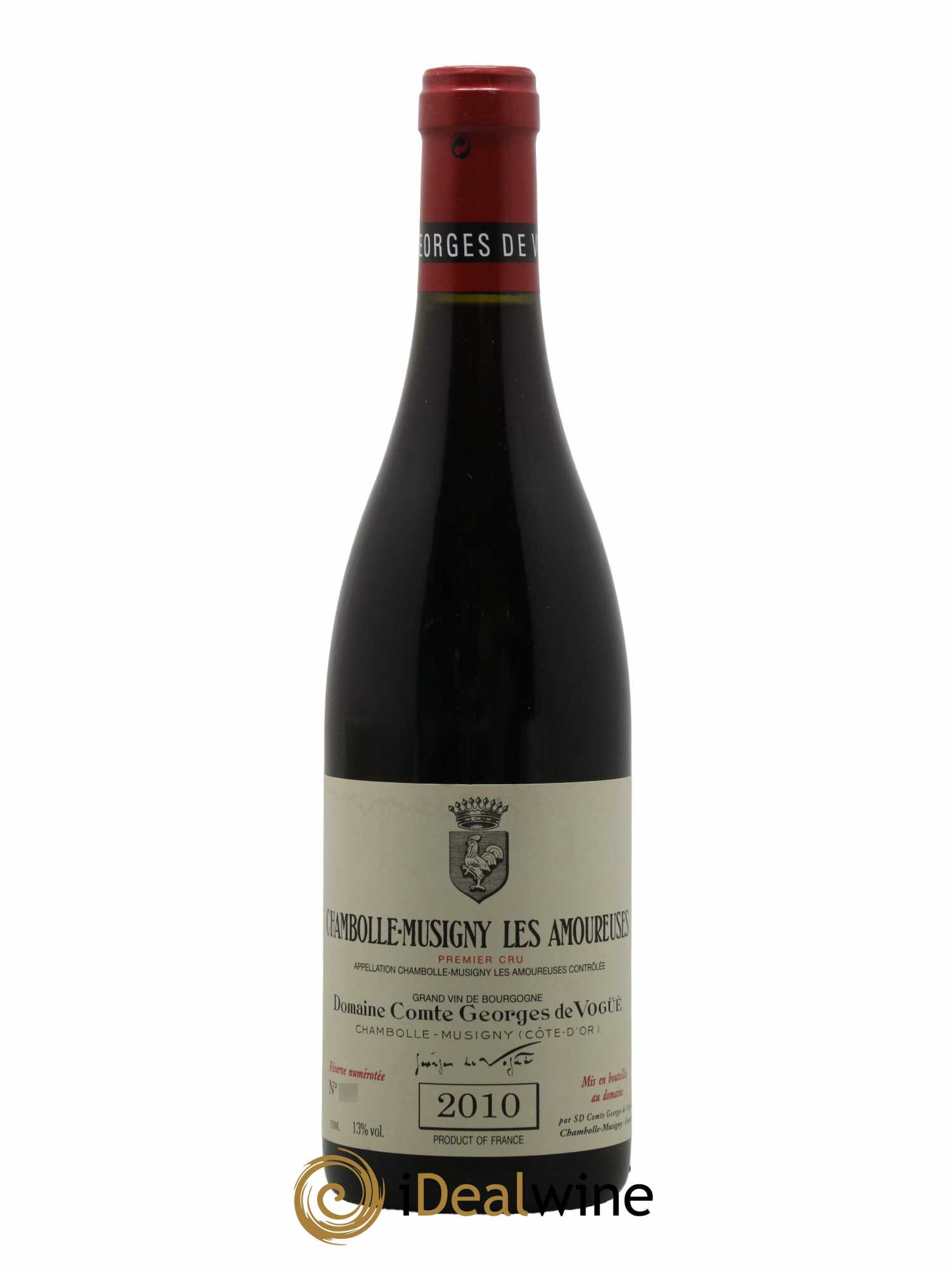 Chambolle-Musigny 1er Cru Les Amoureuses Comte Georges de Vogüé 2010 - Lot de 1 bouteille - 0