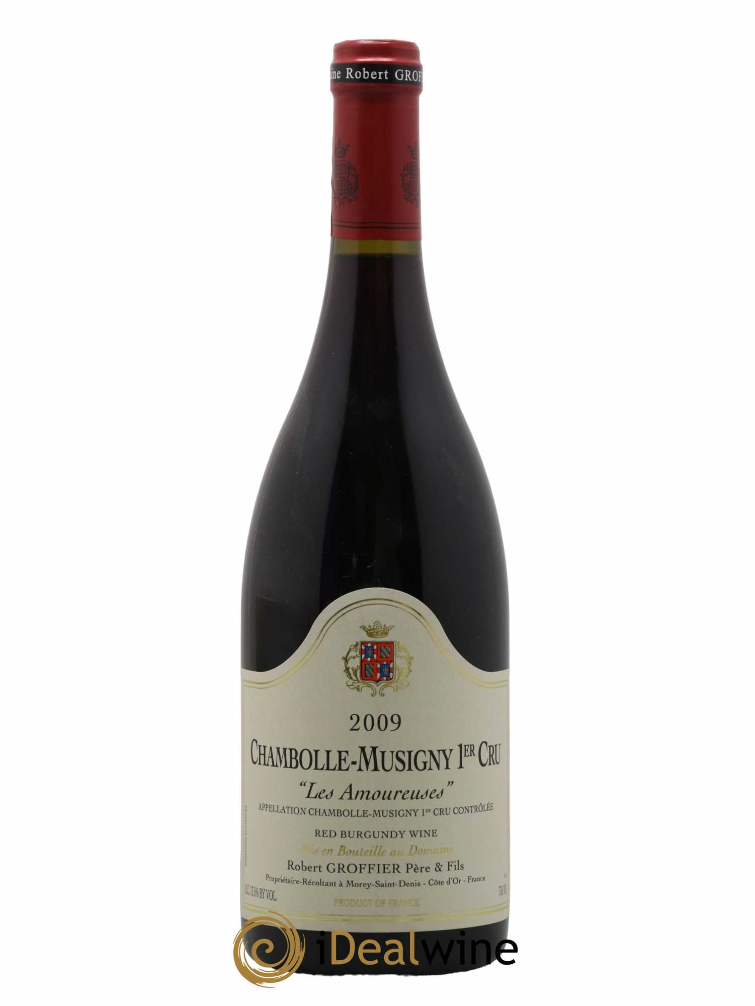 Chambolle-Musigny 1er Cru Les Amoureuses Robert Groffier Père & Fils (Domaine) 2009 - Lot de 1 bouteille - 0