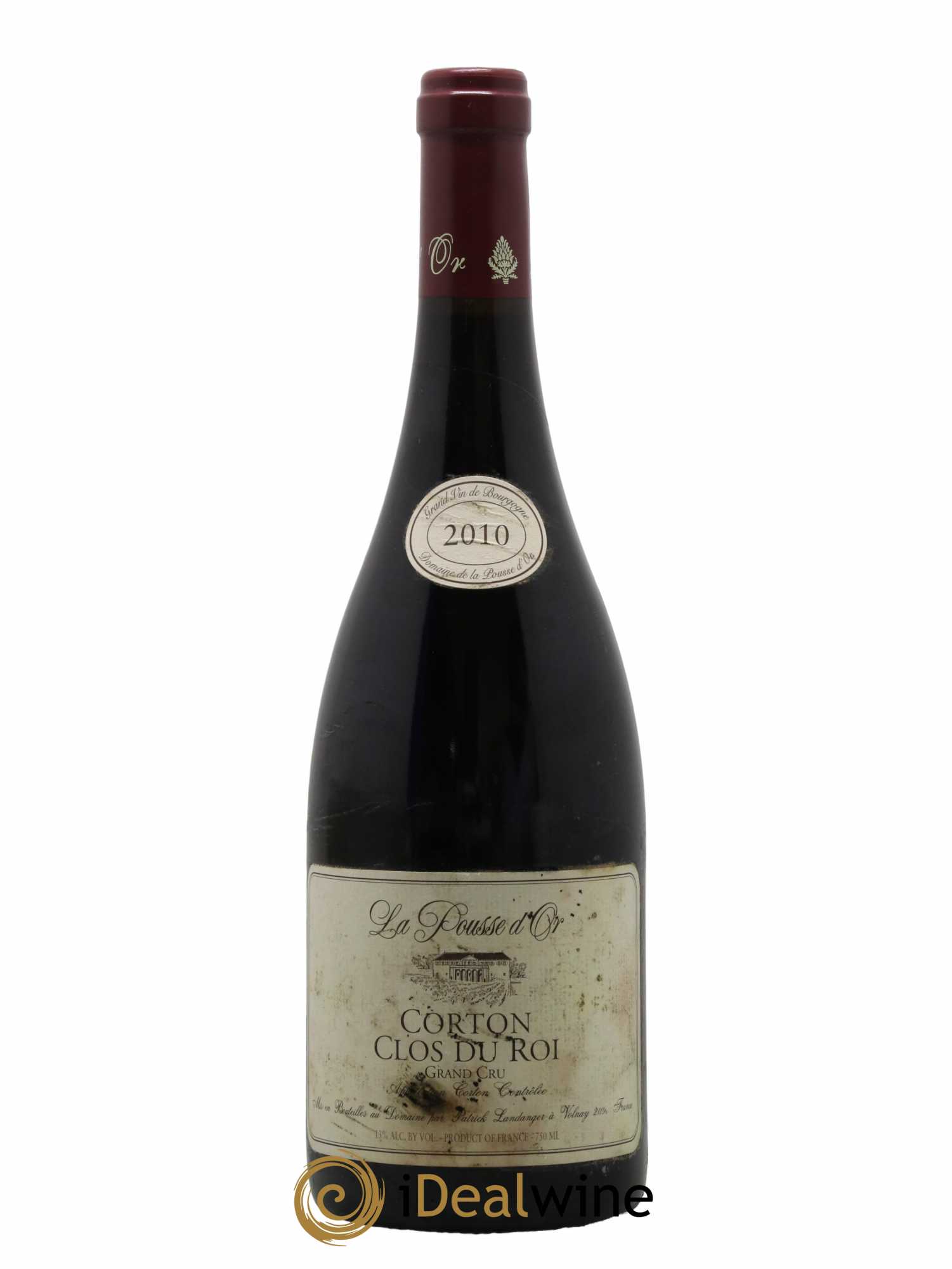 Corton Grand Cru Clos du Roi La Pousse d'Or (Domaine de) 2010 - Lot de 1 bouteille - 0