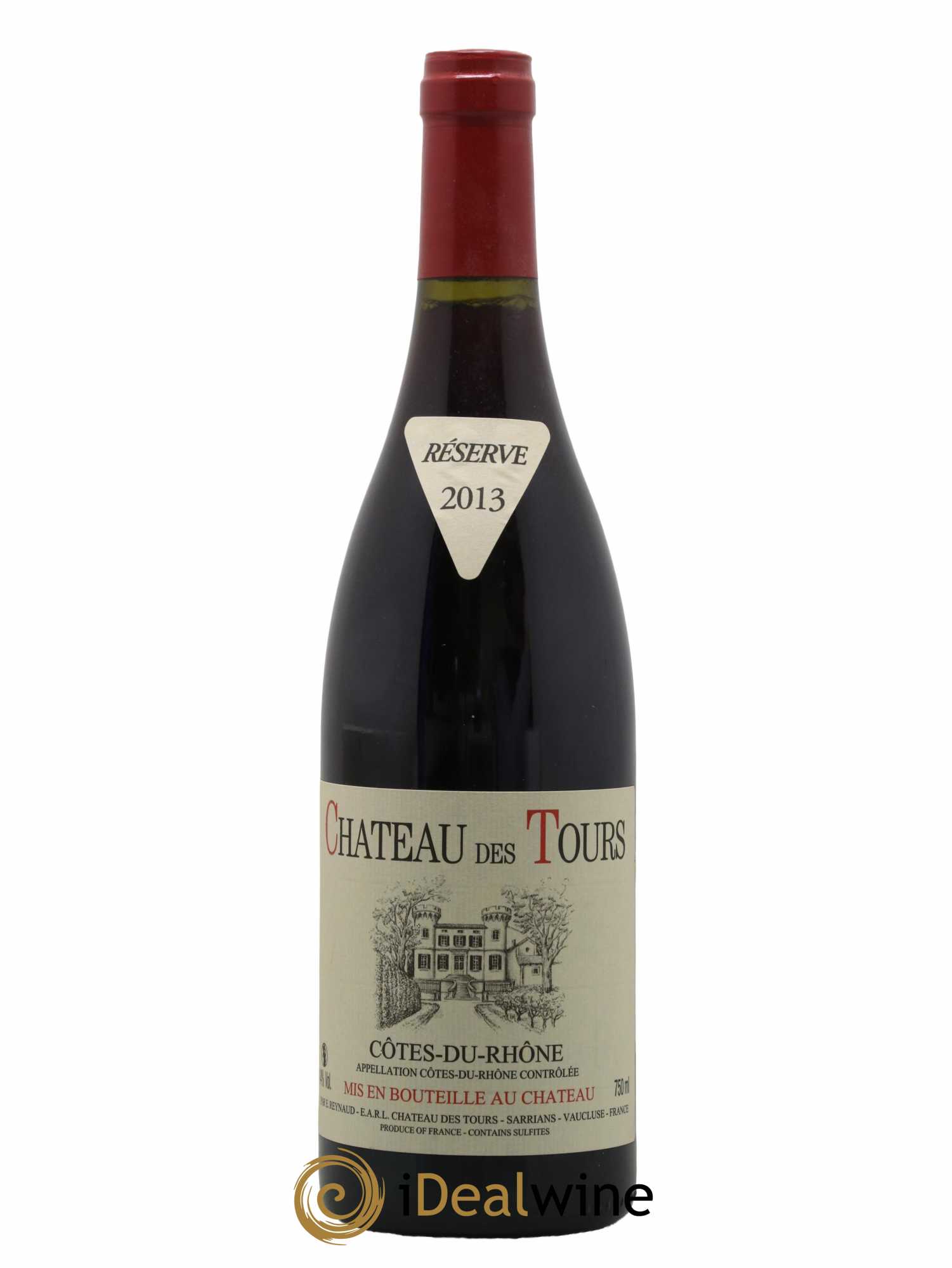 Côtes-du-Rhône Château des Tours Emmanuel Reynaud 2013 - Lot de 1 bouteille - 0