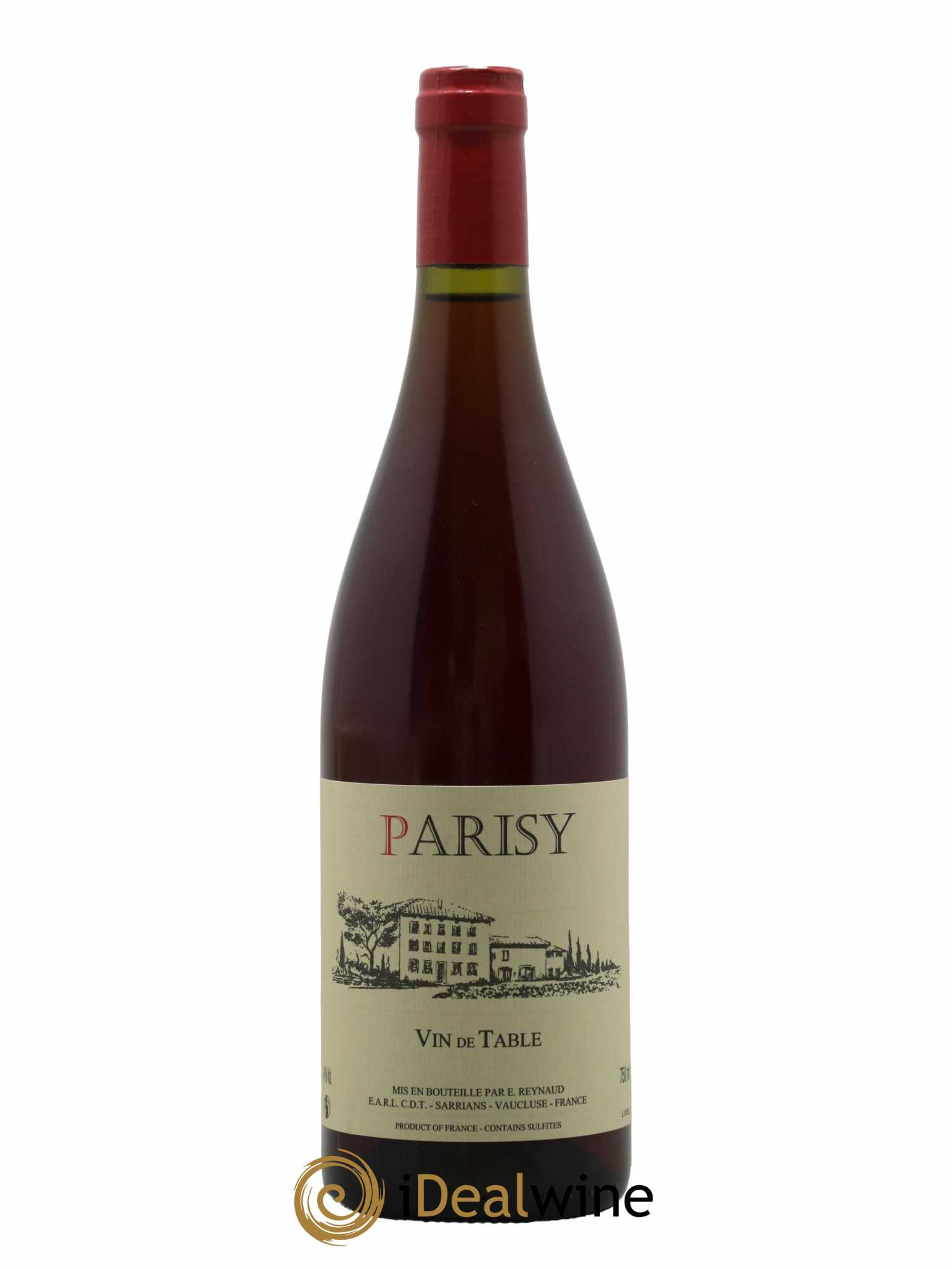 Vin de Table Parisy Emmanuel Reynaud - Lot de 1 bouteille - 0