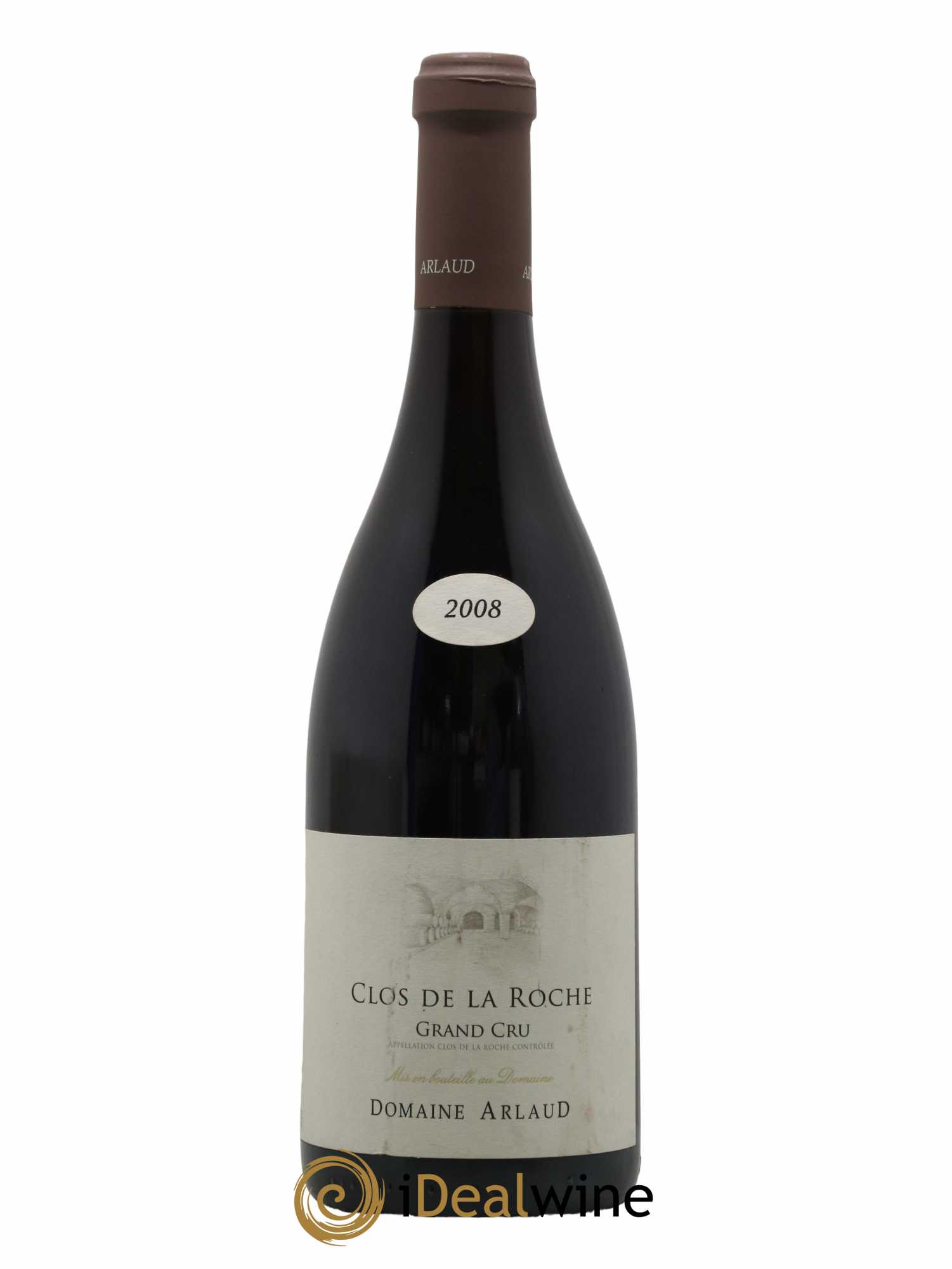 Clos de la Roche Grand Cru Arlaud 2008 - Lot de 1 bouteille - 0