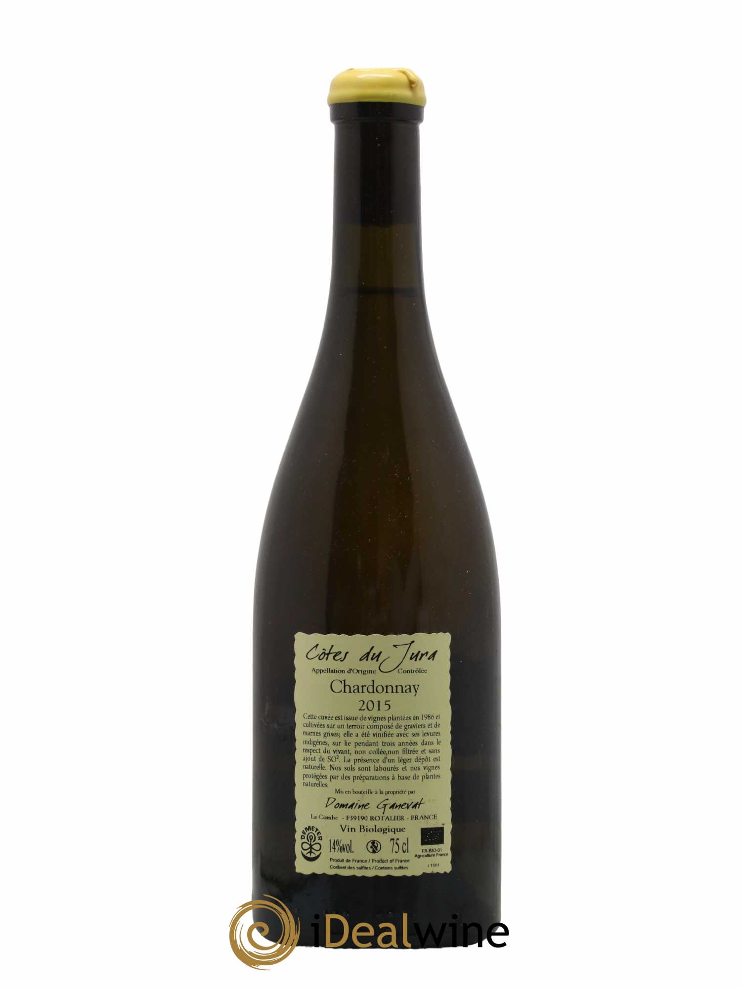 Côtes du Jura Cuvée Florine Jean-François Ganevat (Domaine) 2015 - Lot de 1 bouteille - 1