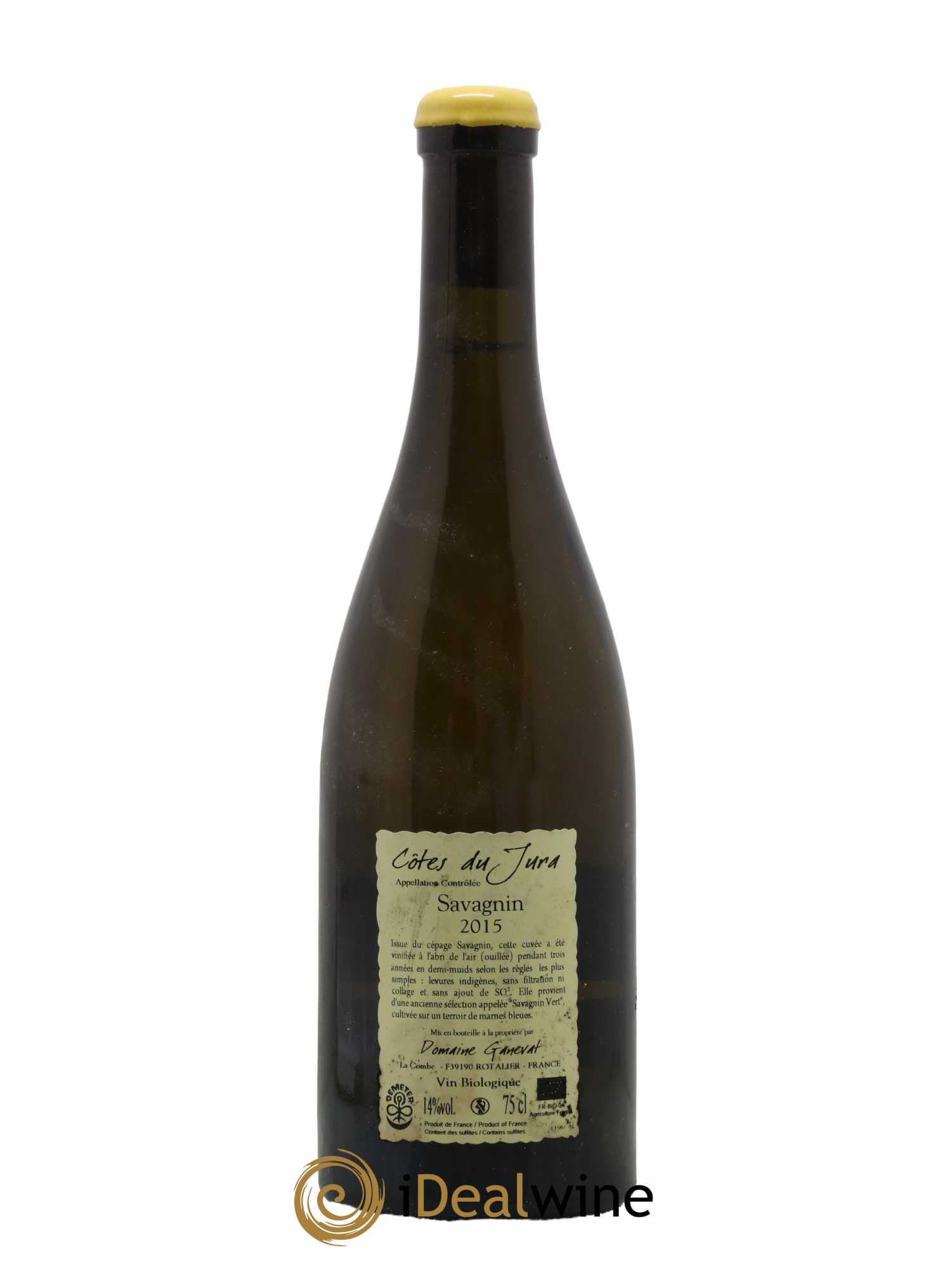 Côtes du Jura Les Chalasses Marnes Bleues Jean-François Ganevat (Domaine) 2015 - Lot de 1 bouteille - 1