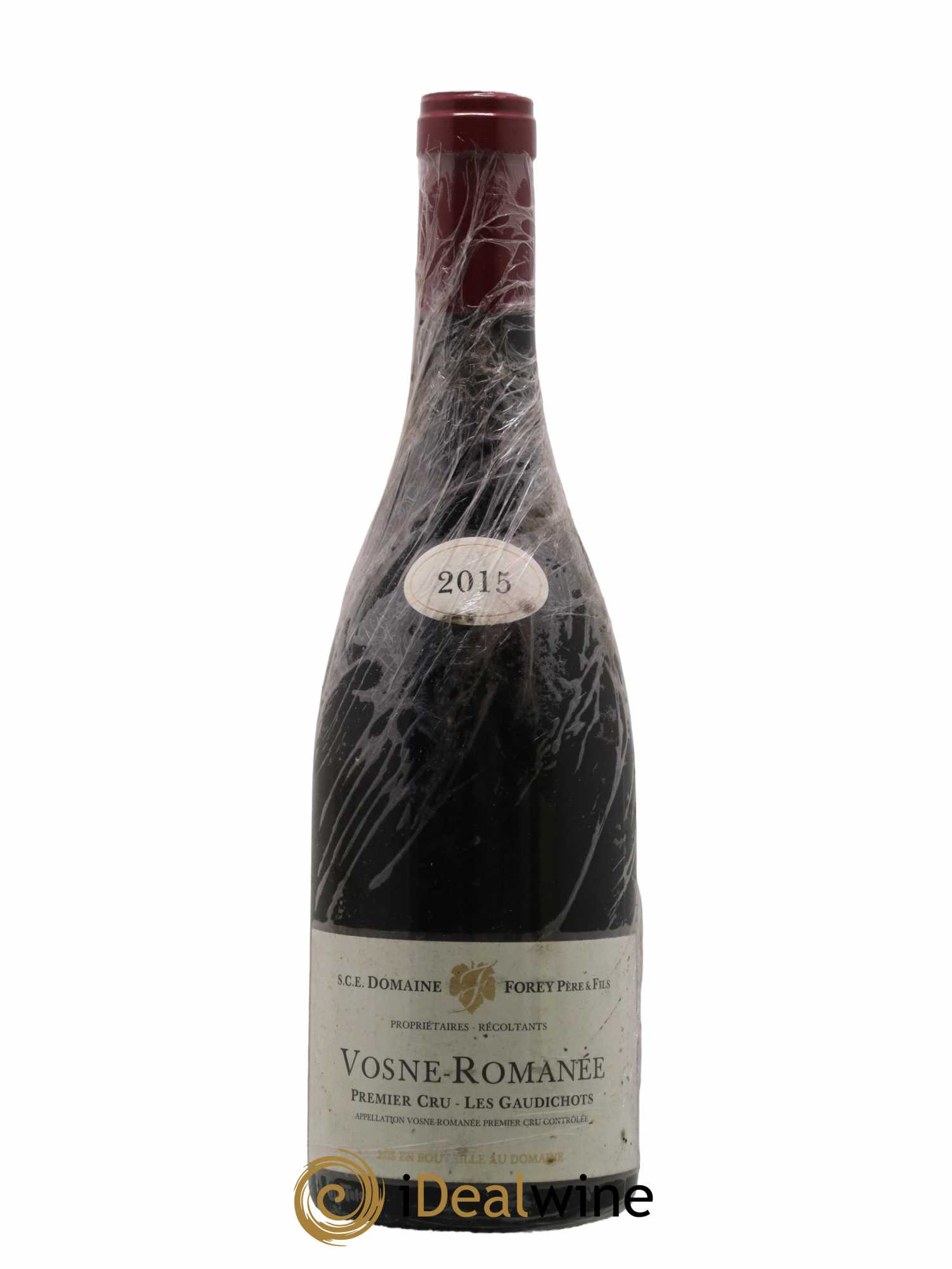 Vosne-Romanée 1er Cru Les Gaudichots Forey Père et Fils (Domaine) 2015 - Lot de 1 bouteille - 0