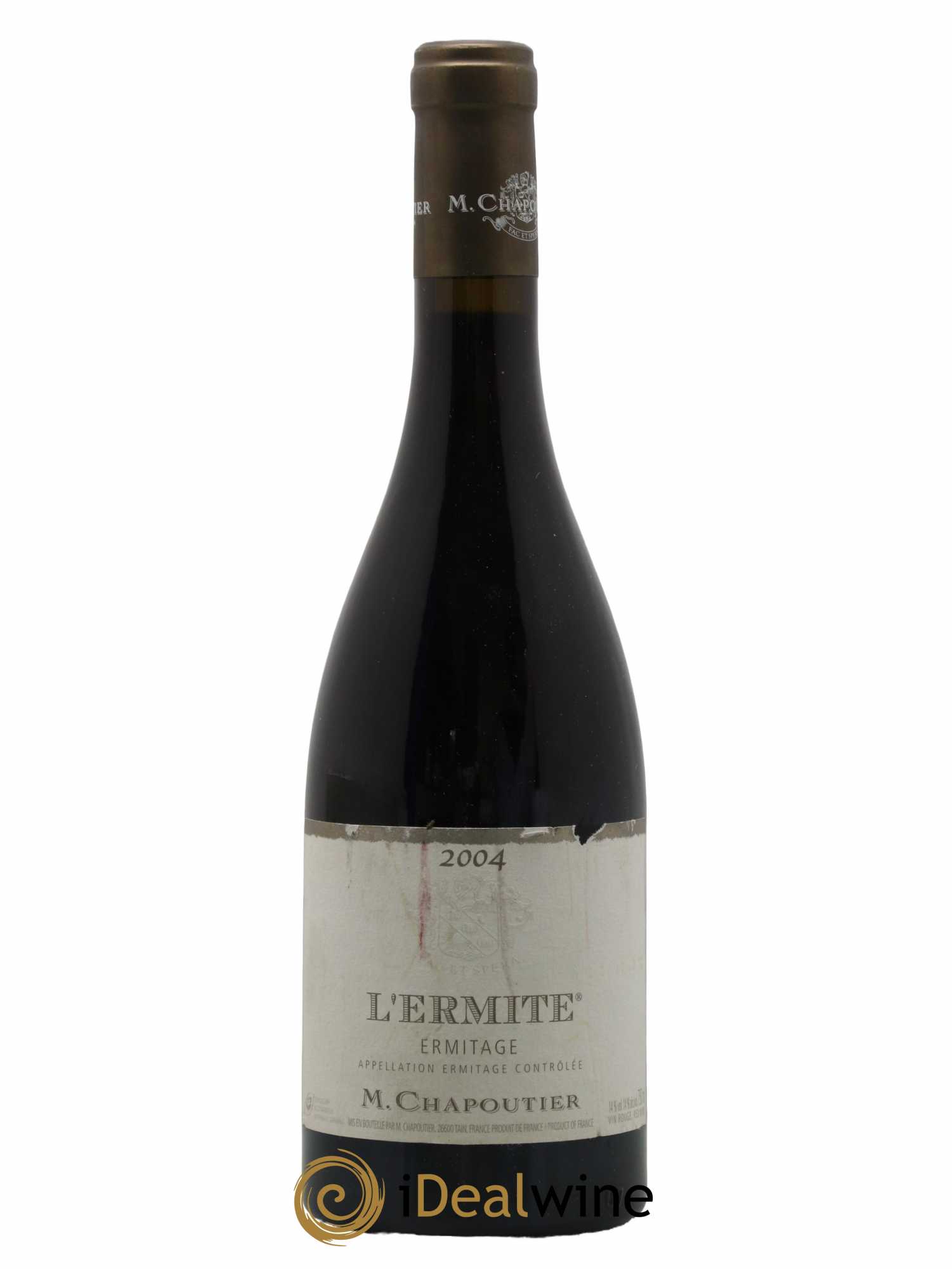 Hermitage Ermitage l'Ermite Chapoutier 2004 - Lot de 1 bouteille - 0