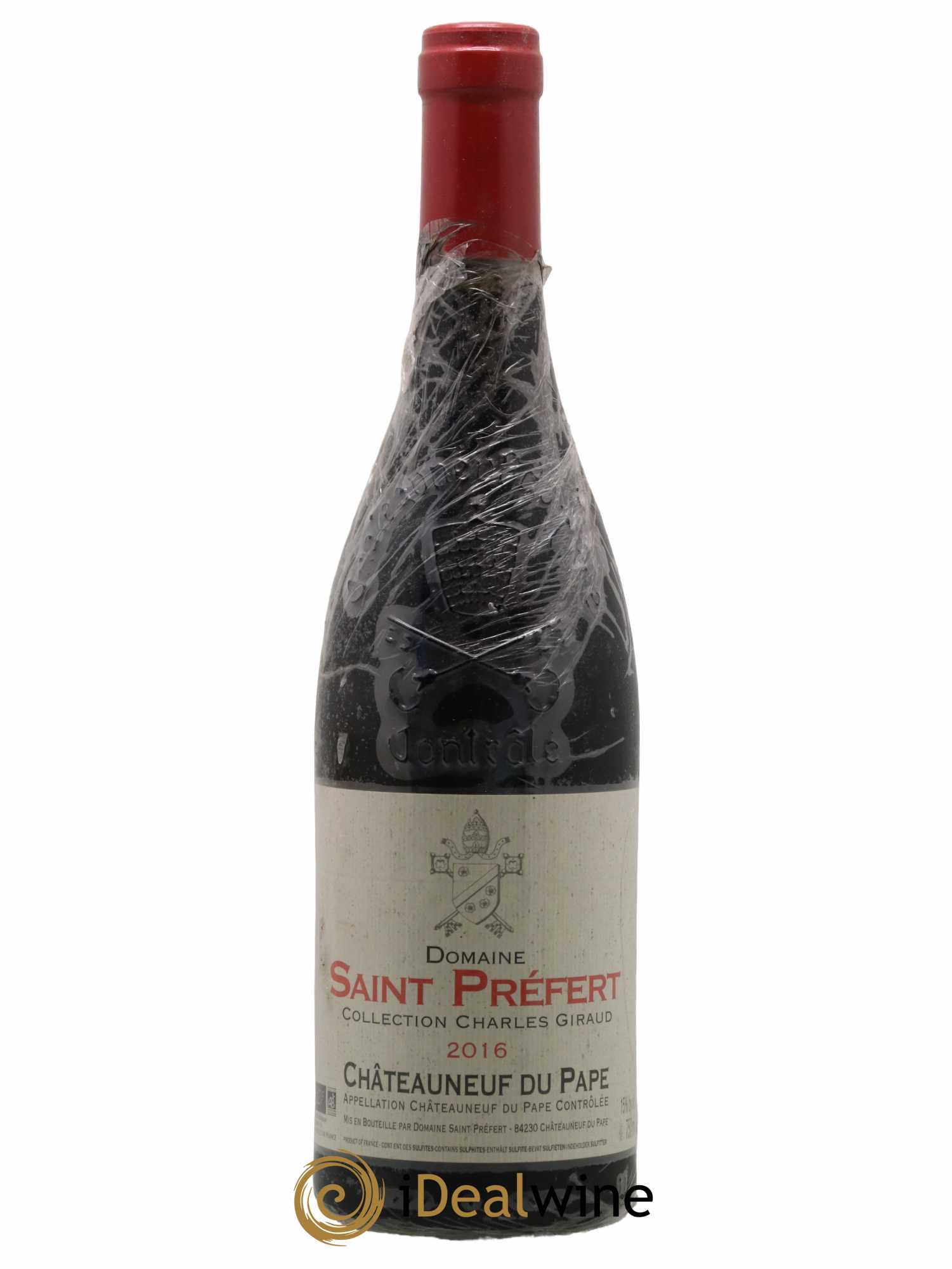 Châteauneuf-du-Pape Collection Charles Giraud Domaine Saint-Préfert 2016 - Lot de 1 bouteille - 0