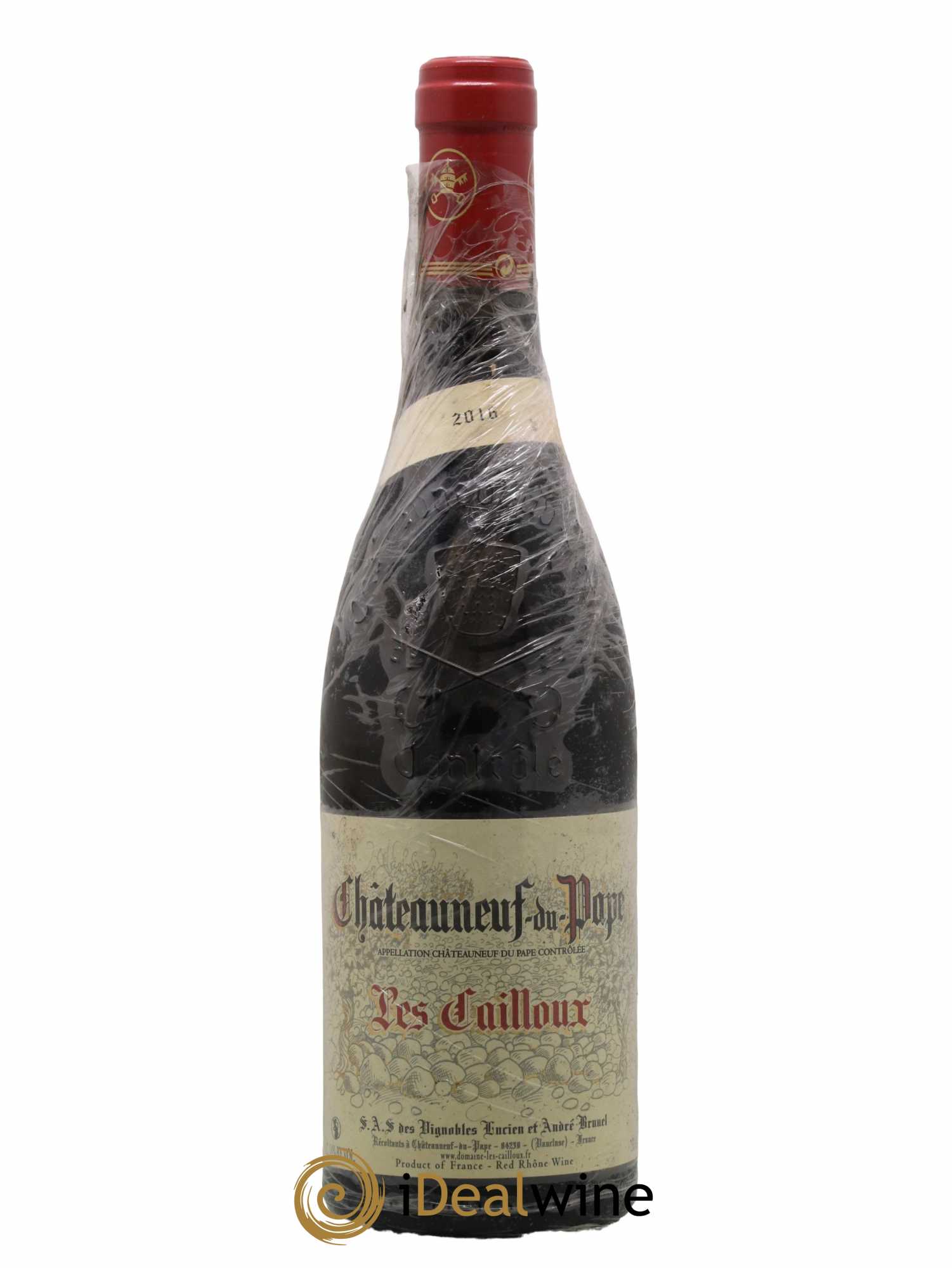 Châteauneuf-du-Pape Les Cailloux André Brunel 2016 - Lot de 1 bouteille - 0