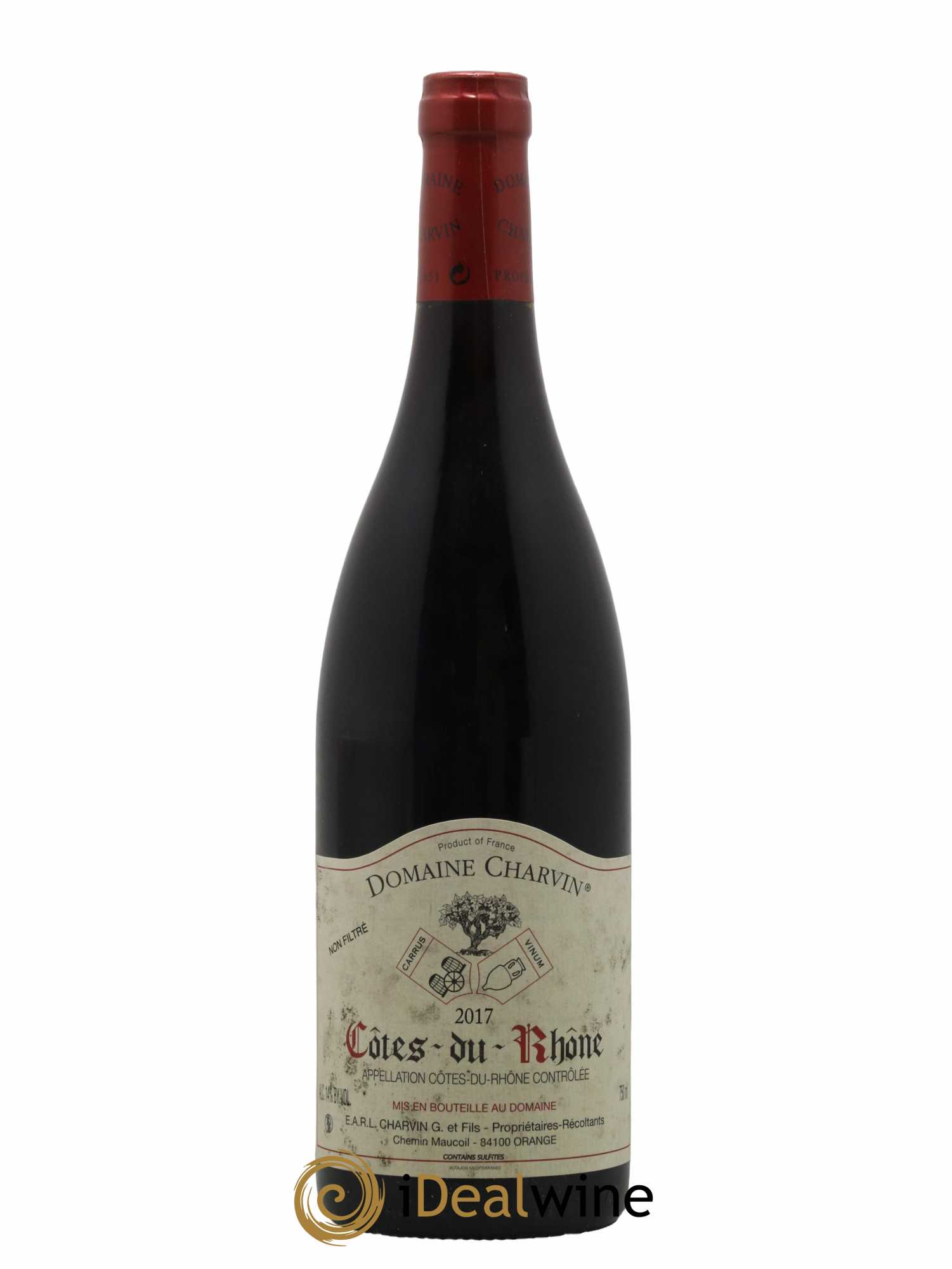 Côtes-du-Rhône Charvin (Domaine) 2017 - Lot de 1 bouteille - 0