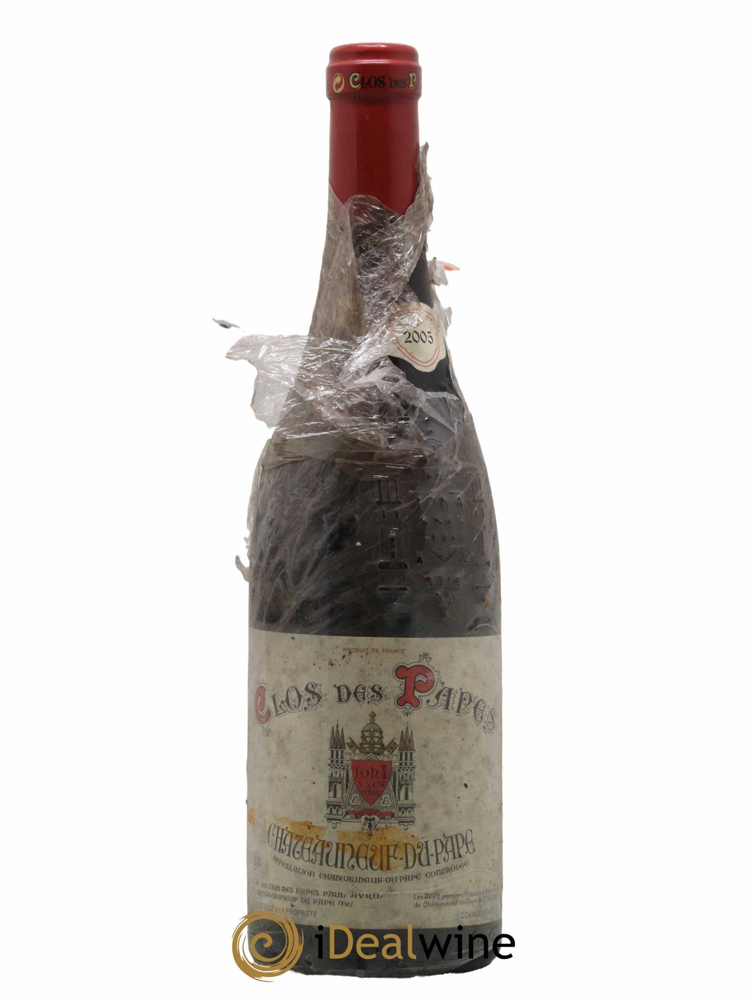 Châteauneuf-du-Pape Clos des Papes - Paul Avril 2005 - Lot de 1 bouteille - 0