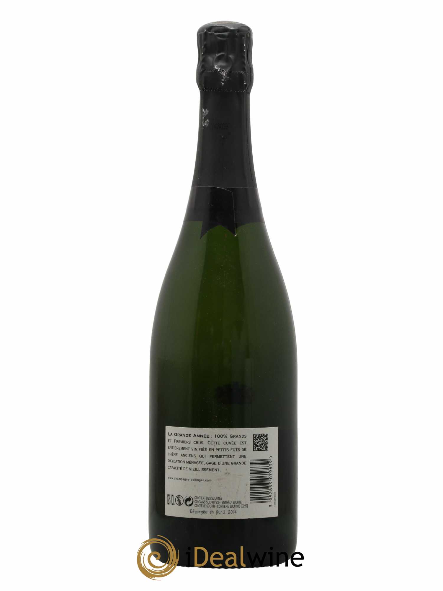 La Grande Année Brut Bollinger 2004 - Lot de 1 bouteille - 1