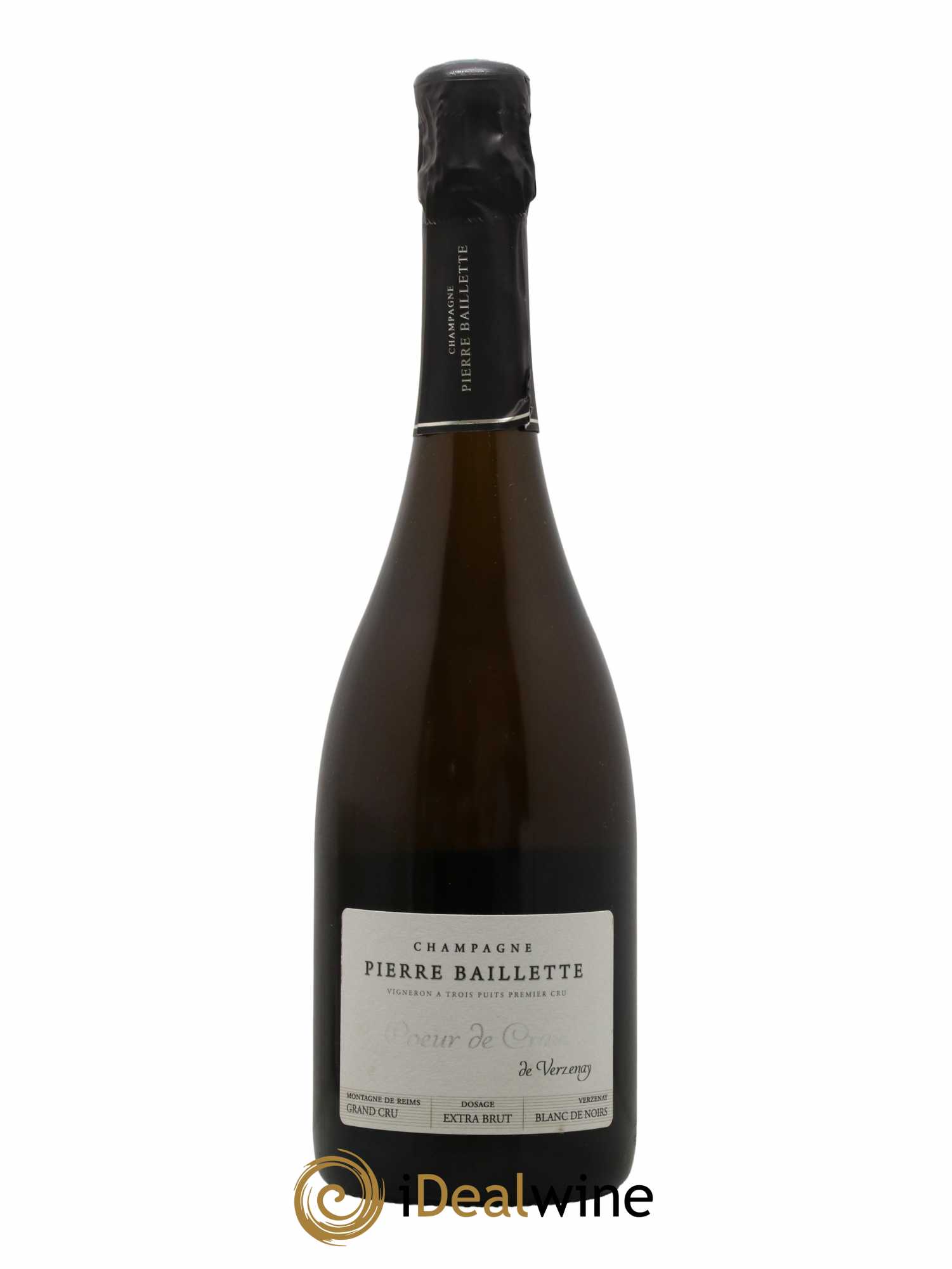 Champagne Coeur de Craie Domaine Baillette - Lot de 1 bouteille - 0
