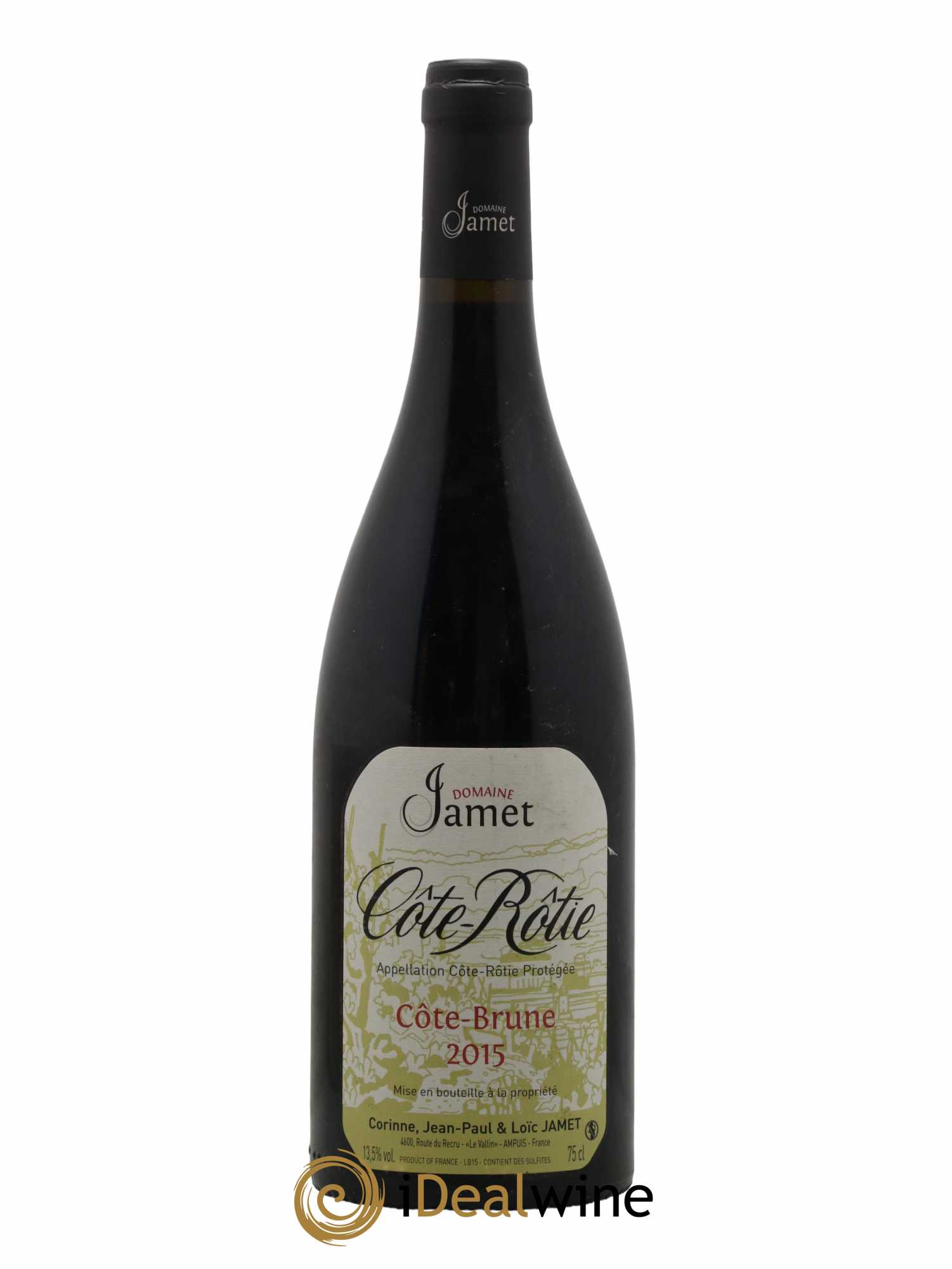 Côte-Rôtie Côte Brune Jamet (Domaine) 2015 - Lot de 1 bouteille - 0