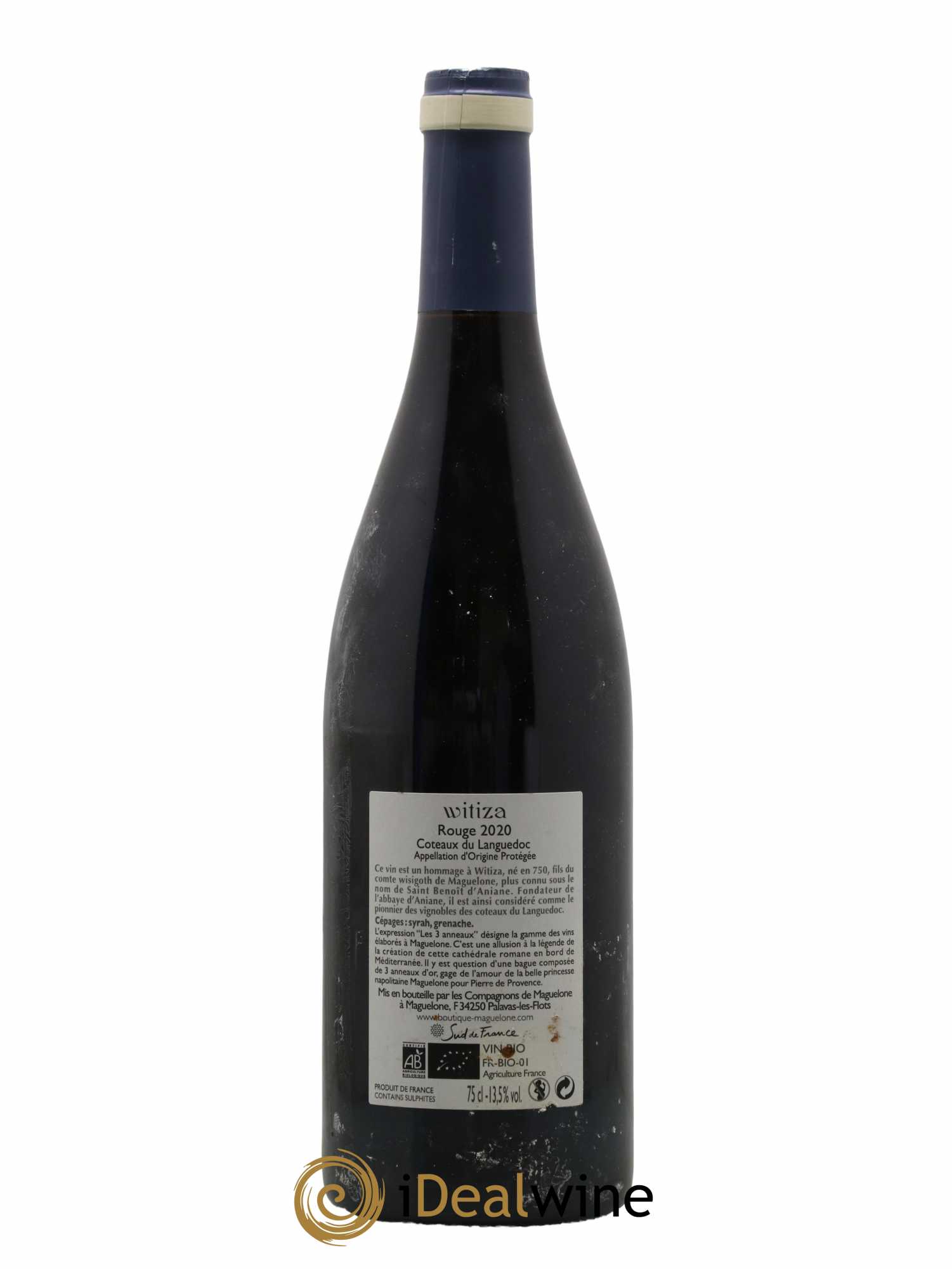 Languedoc Witiza Maguelone 2020 - Lot de 1 bouteille - 1