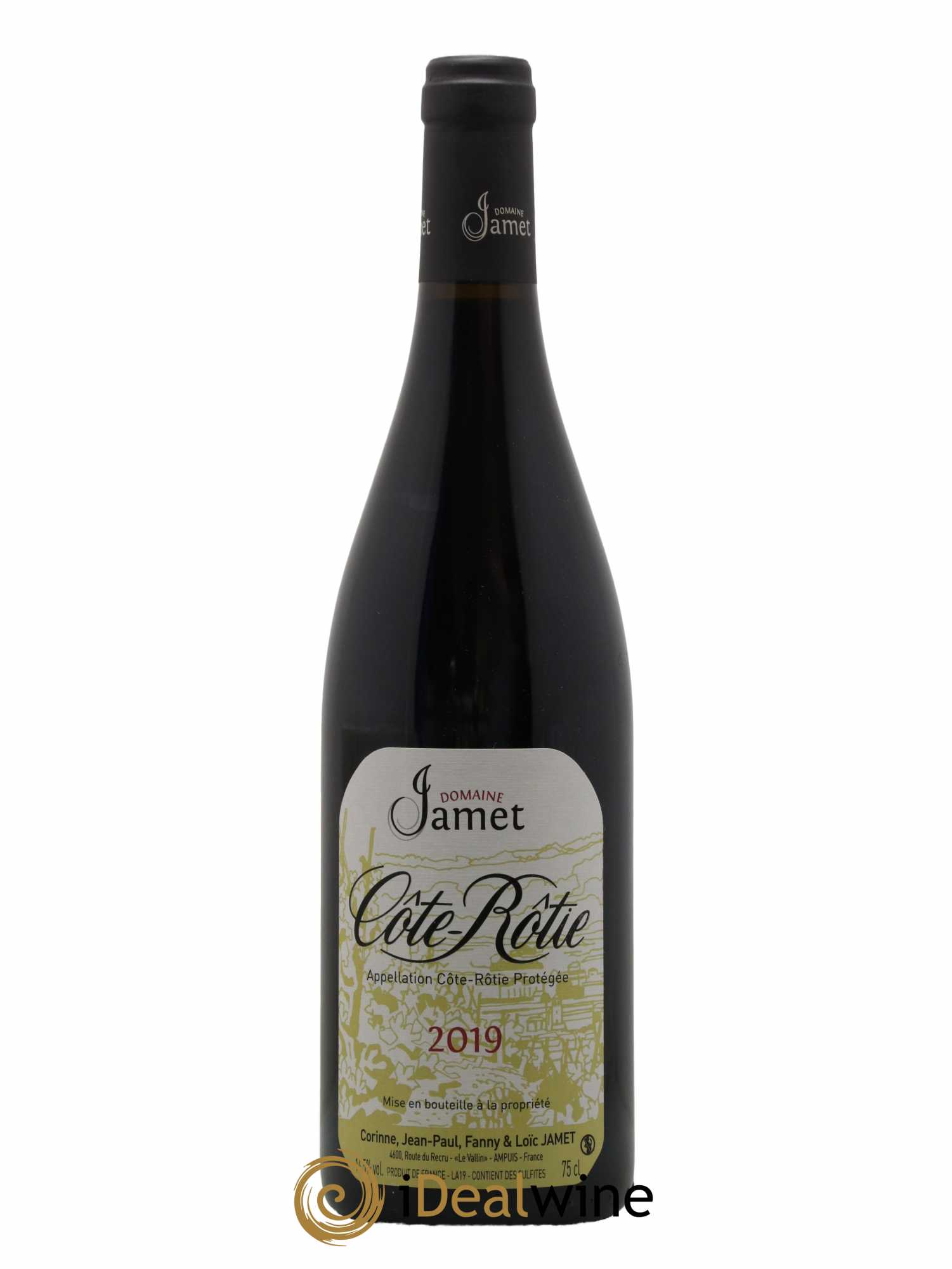 Côte-Rôtie Jamet (Domaine) 2019 - Lot de 1 bouteille - 0