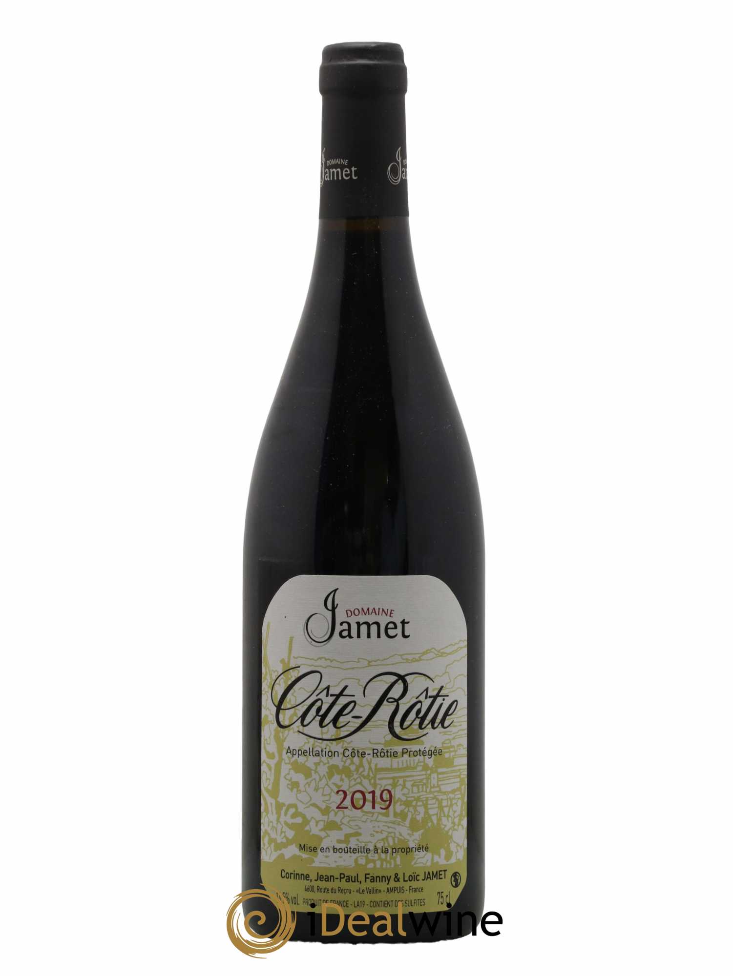 Côte-Rôtie Jamet (Domaine) 2019 - Lot de 1 bouteille - 0