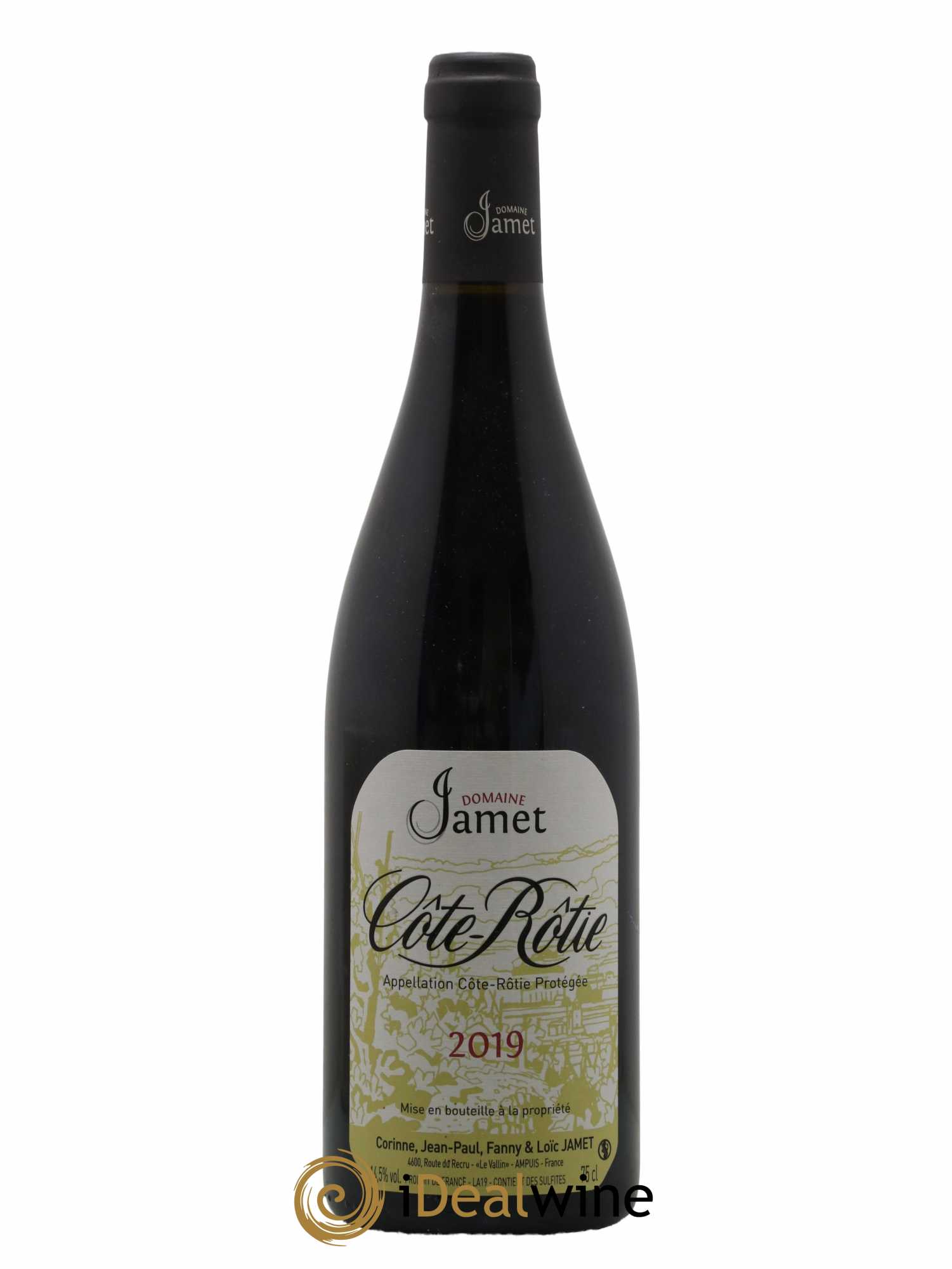 Côte-Rôtie Jamet (Domaine) 2019 - Lot de 1 bouteille - 0