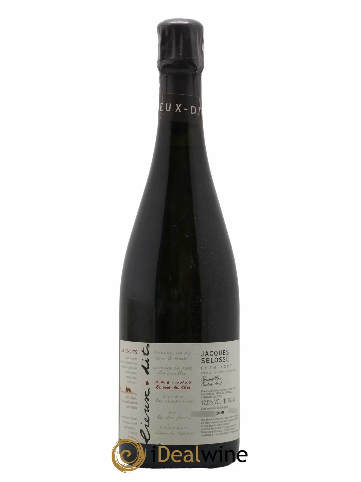 Ambonnay Le Bout du Clos Grand Cru Extra-Brut Jacques Selosse - Lot de 1 bouteille - 0
