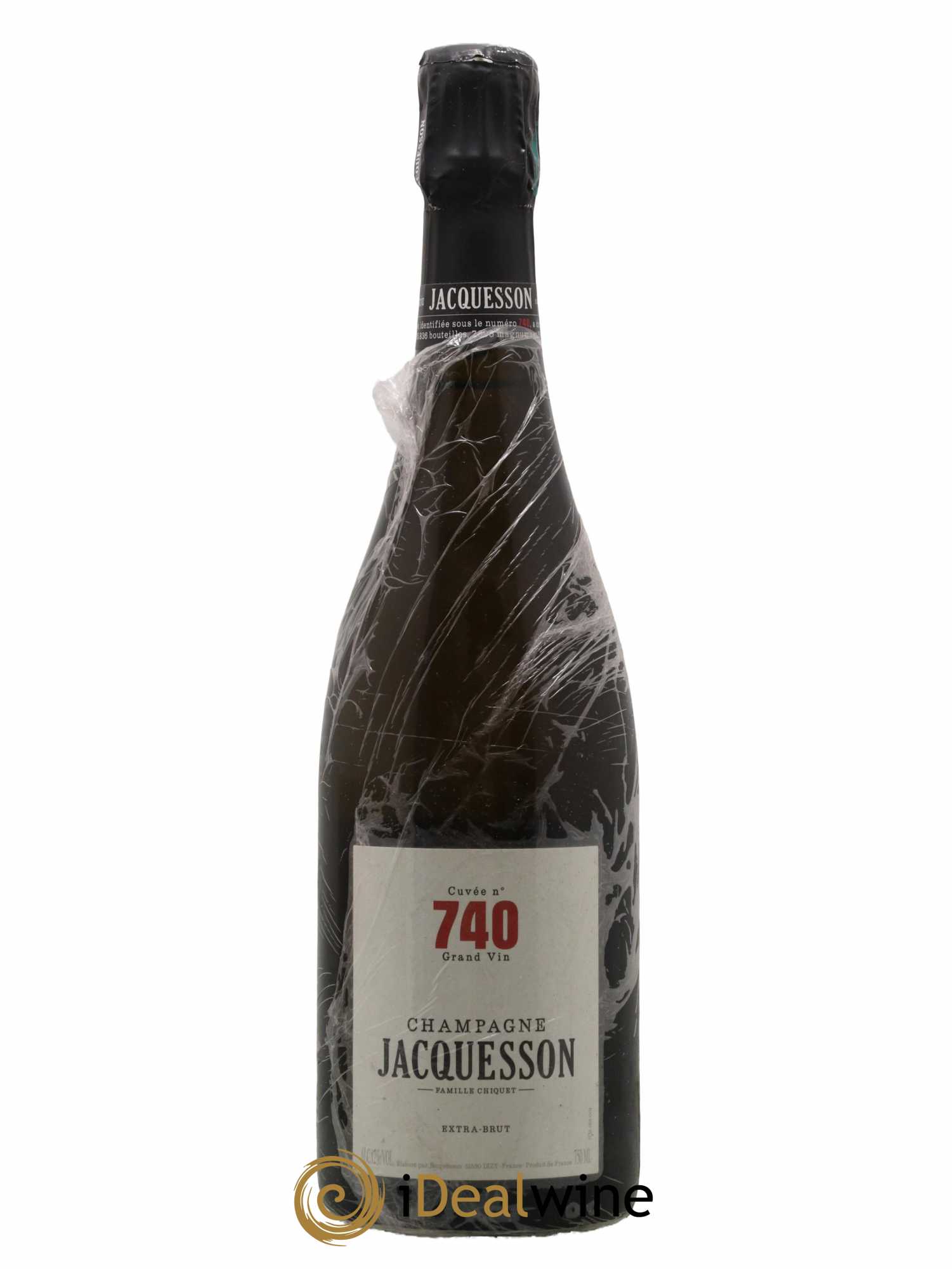 Cuvée 740 Extra-Brut Jacquesson - Lot de 1 bouteille - 0