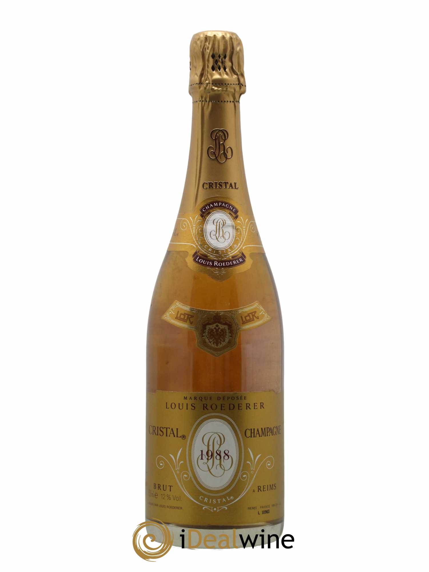 Cristal Louis Roederer 1988 - Lot de 1 bouteille - 0