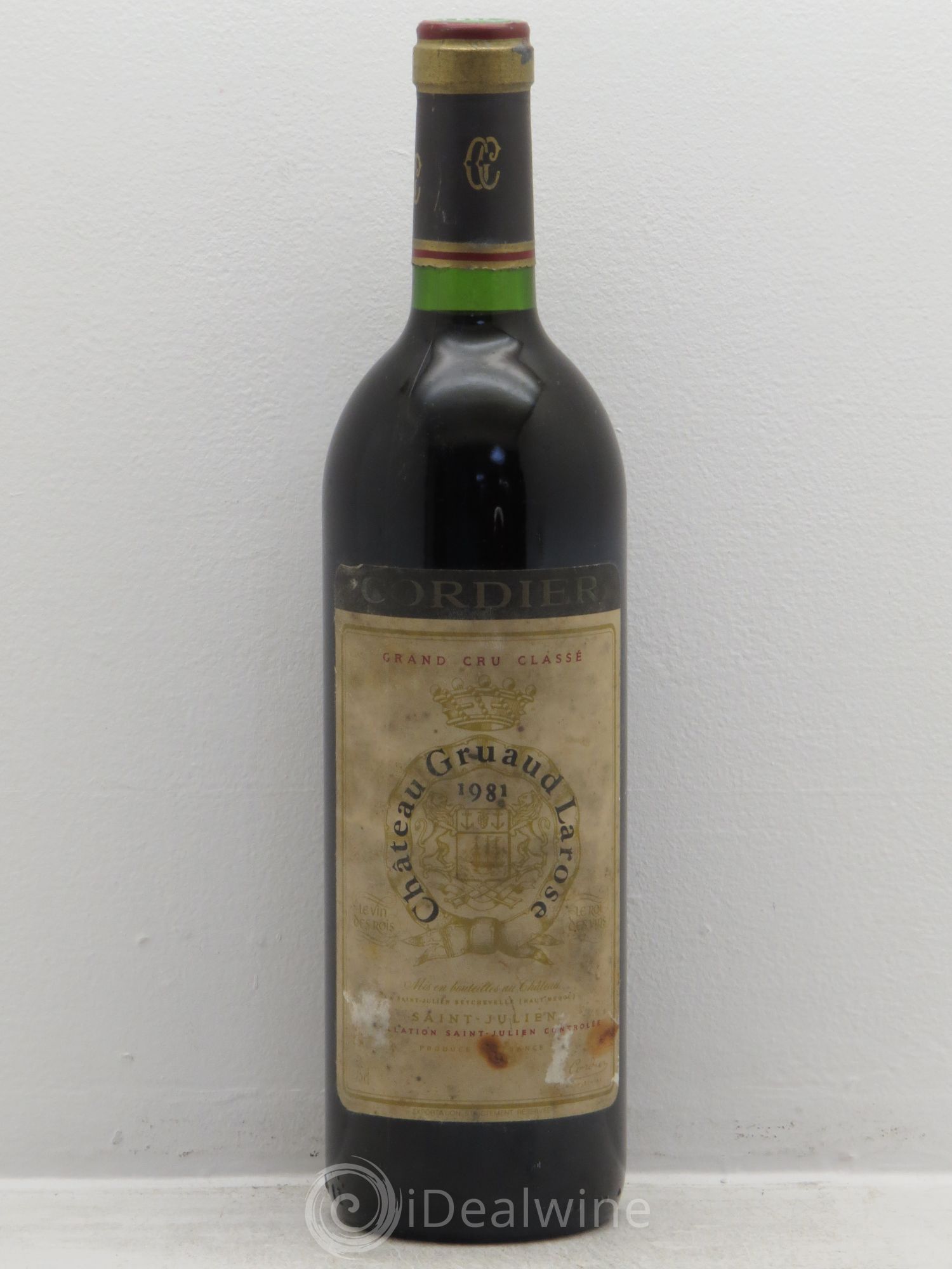 Château Gruaud Larose 2ème Grand Cru Classé 1981 - Lot de 1 bouteille - 0