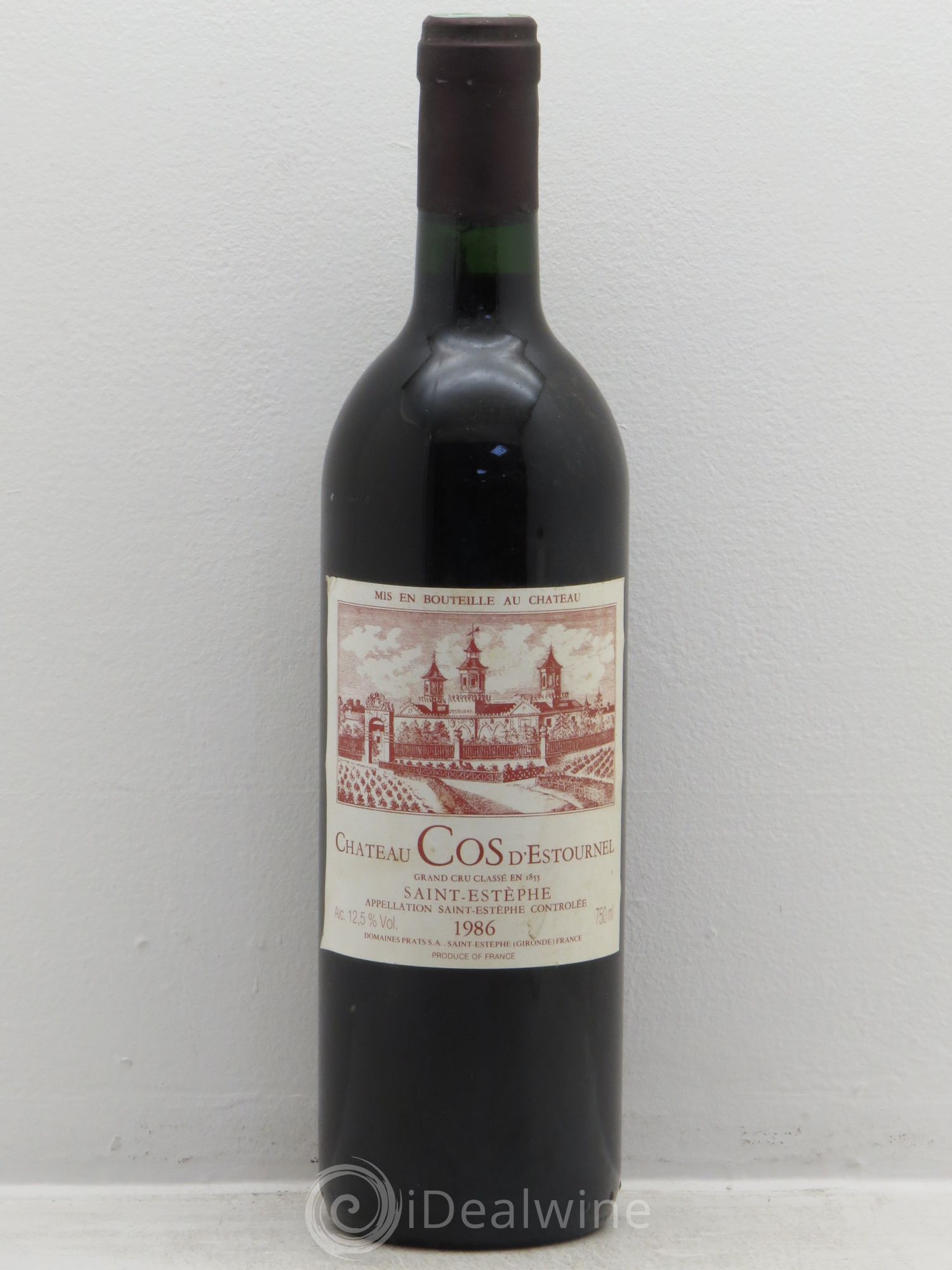Cos d'Estournel 2ème Grand Cru Classé 1986 - Lot de 1 bouteille - 0