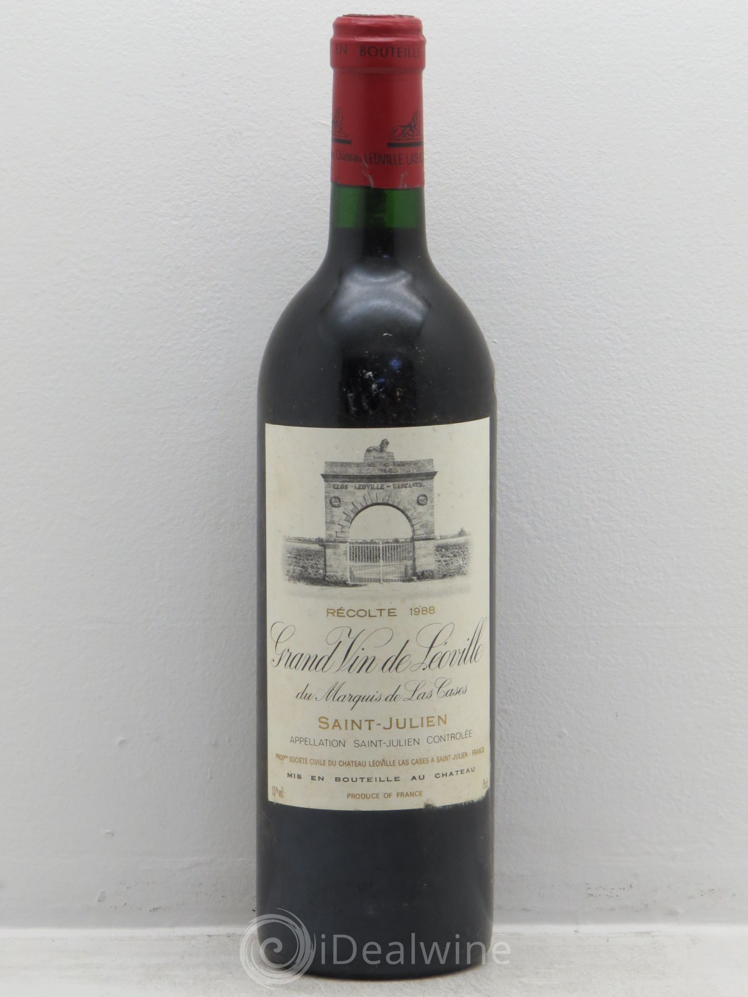 Château Léoville Las Cases 2ème Grand Cru Classé 1988 - Lot de 1 bouteille - 0