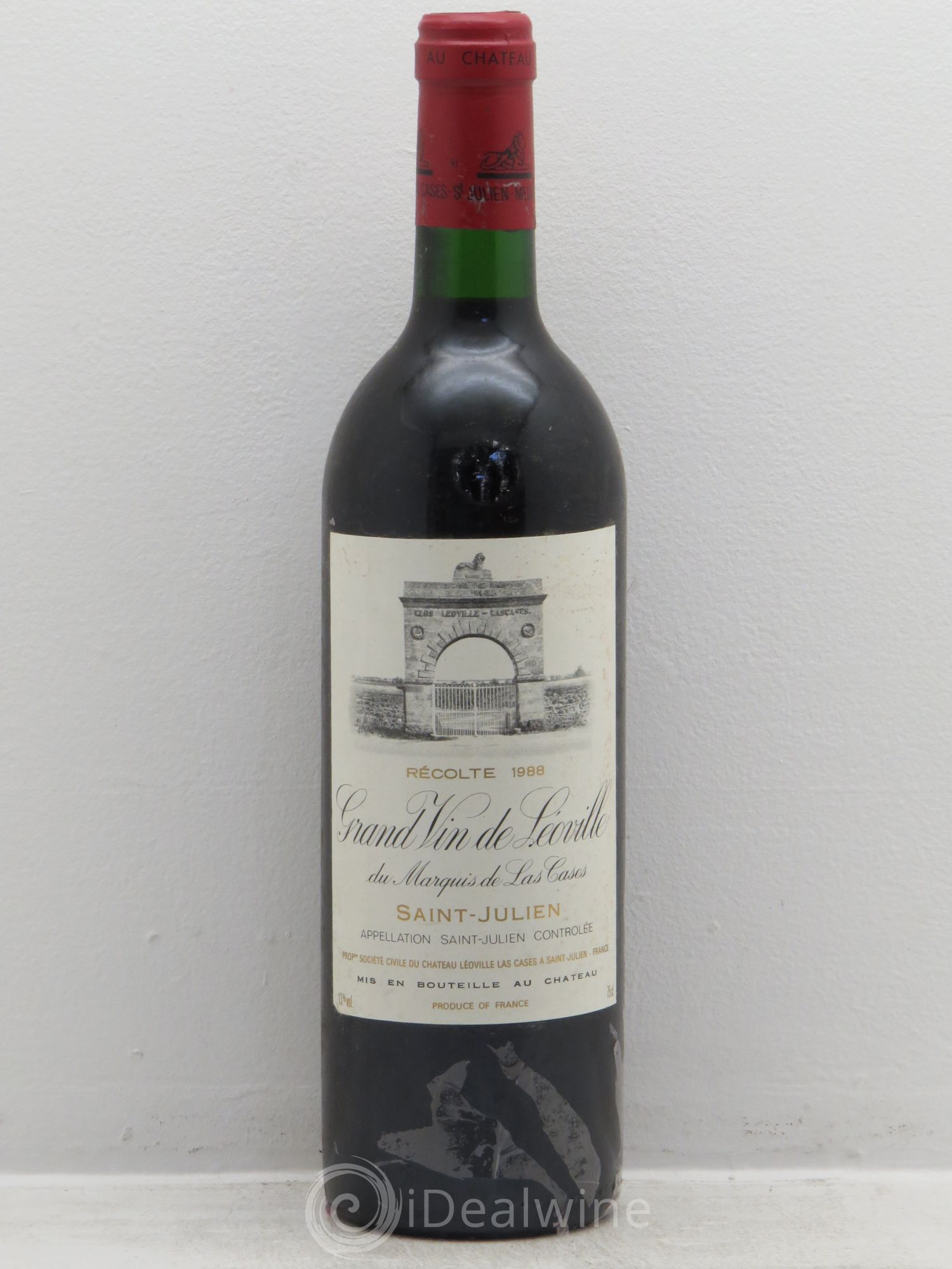 Château Léoville Las Cases 2ème Grand Cru Classé 1988 - Lot de 1 bouteille - 0