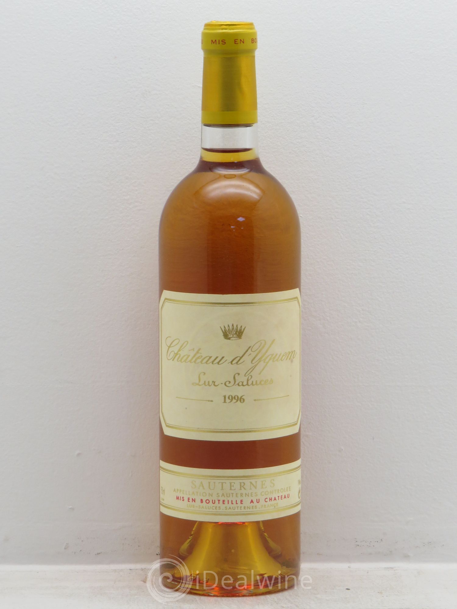 Château d' Yquem 1er Cru Classé Supérieur 1996 - Lot de 1 bouteille - 0