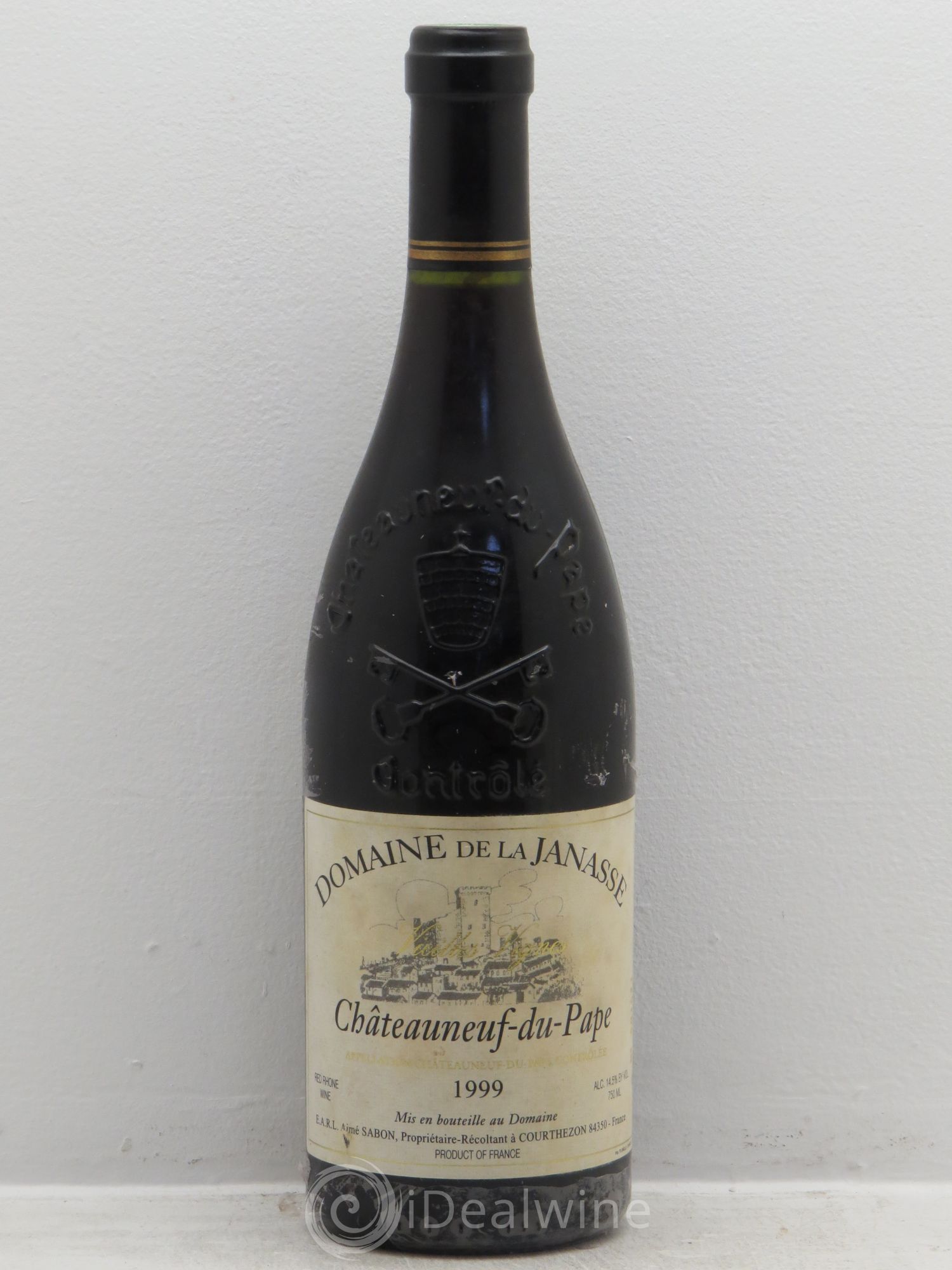 Châteauneuf-du-Pape Cuvée Vieilles Vignes La Janasse (Domaine de) 1999 - Lot de 1 bouteille - 0