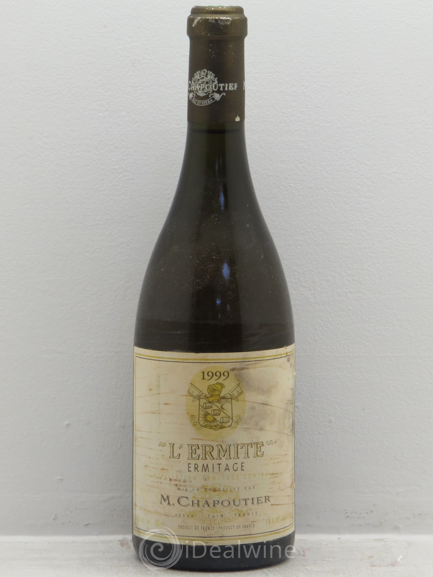 Hermitage Ermitage l'Ermite Chapoutier 1999 - Lot de 1 bouteille - 0