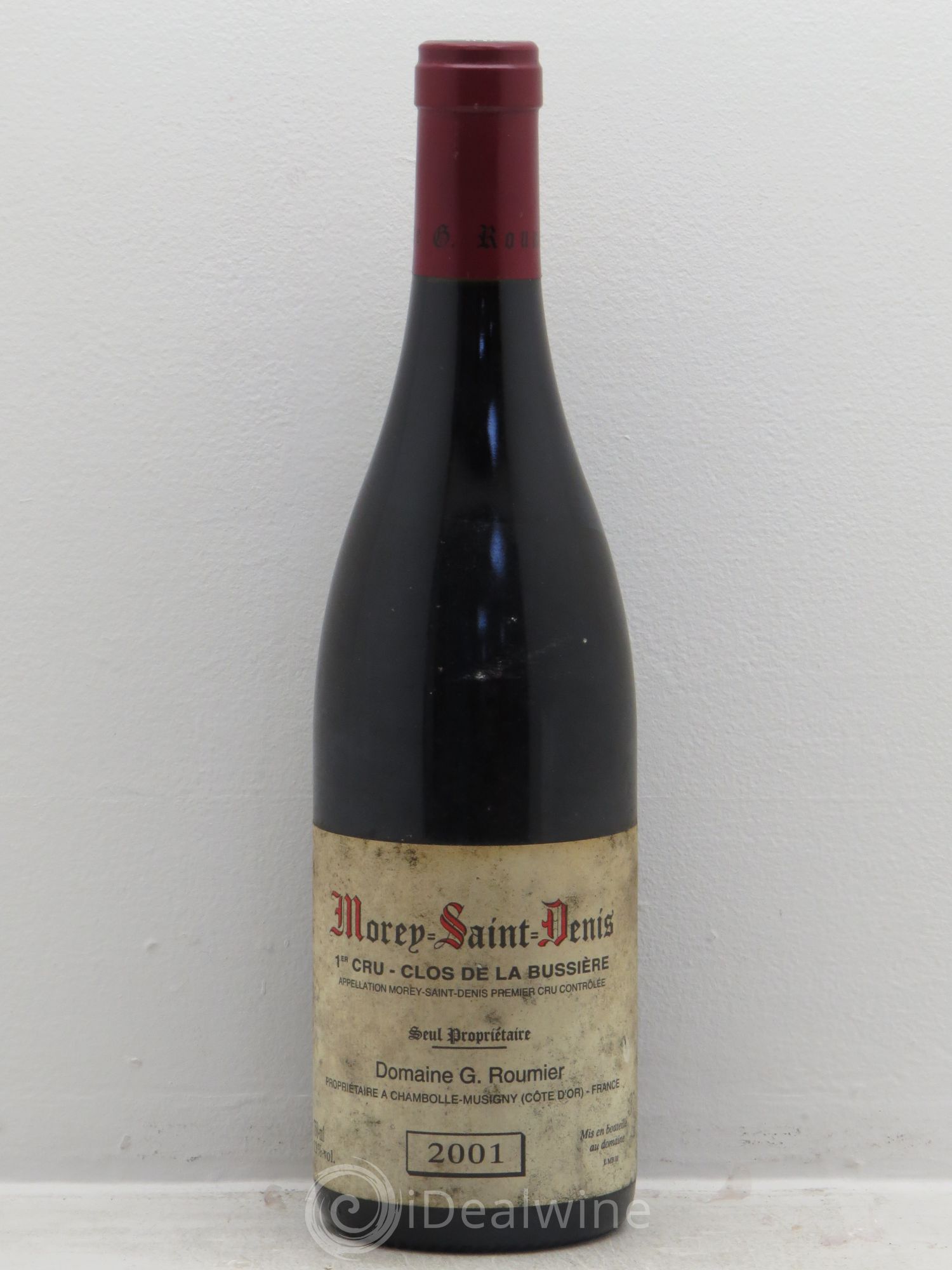 Morey-Saint-Denis 1er Cru Clos de la Bussière Georges Roumier (Domaine) 2001 - Lot de 1 bouteille - 0