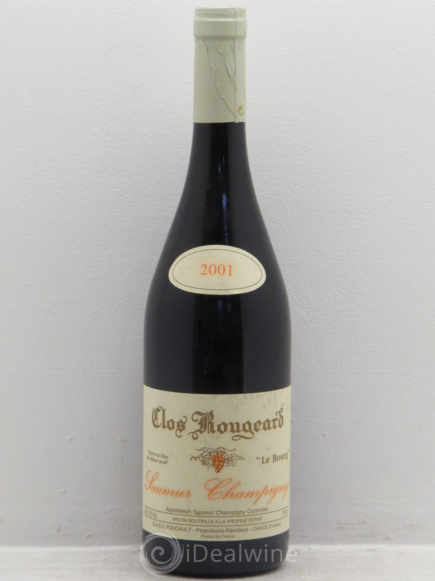 Saumur-Champigny Le Bourg Clos Rougeard 2001 - Lot de 1 bouteille - 0