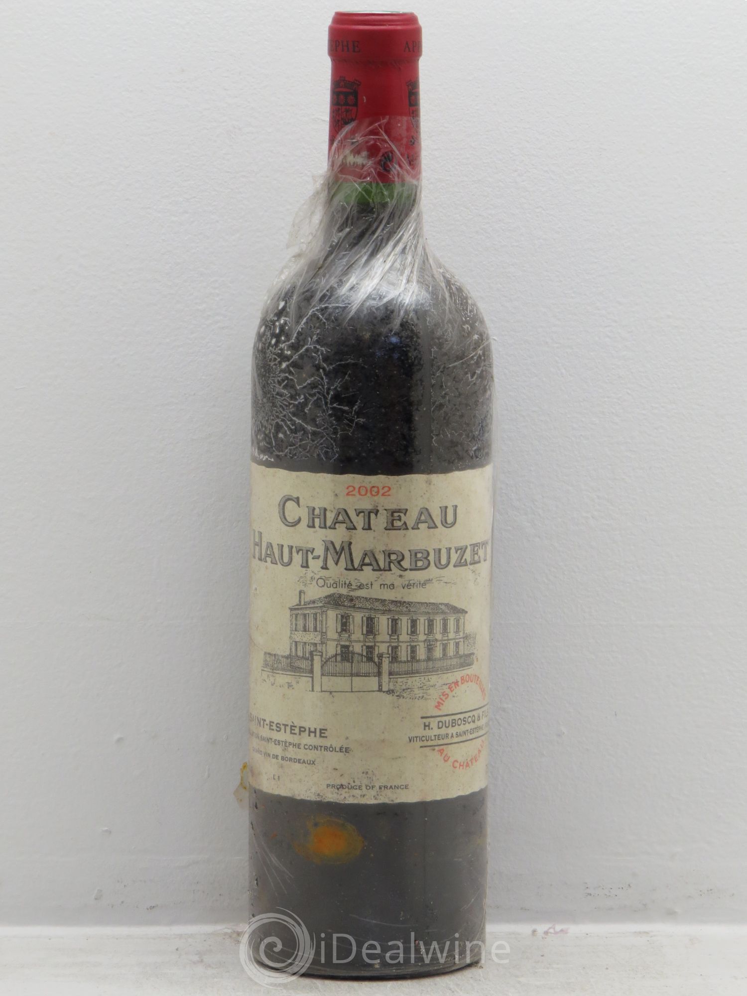 Château Haut Marbuzet 2002 - Lot de 1 bouteille - 0