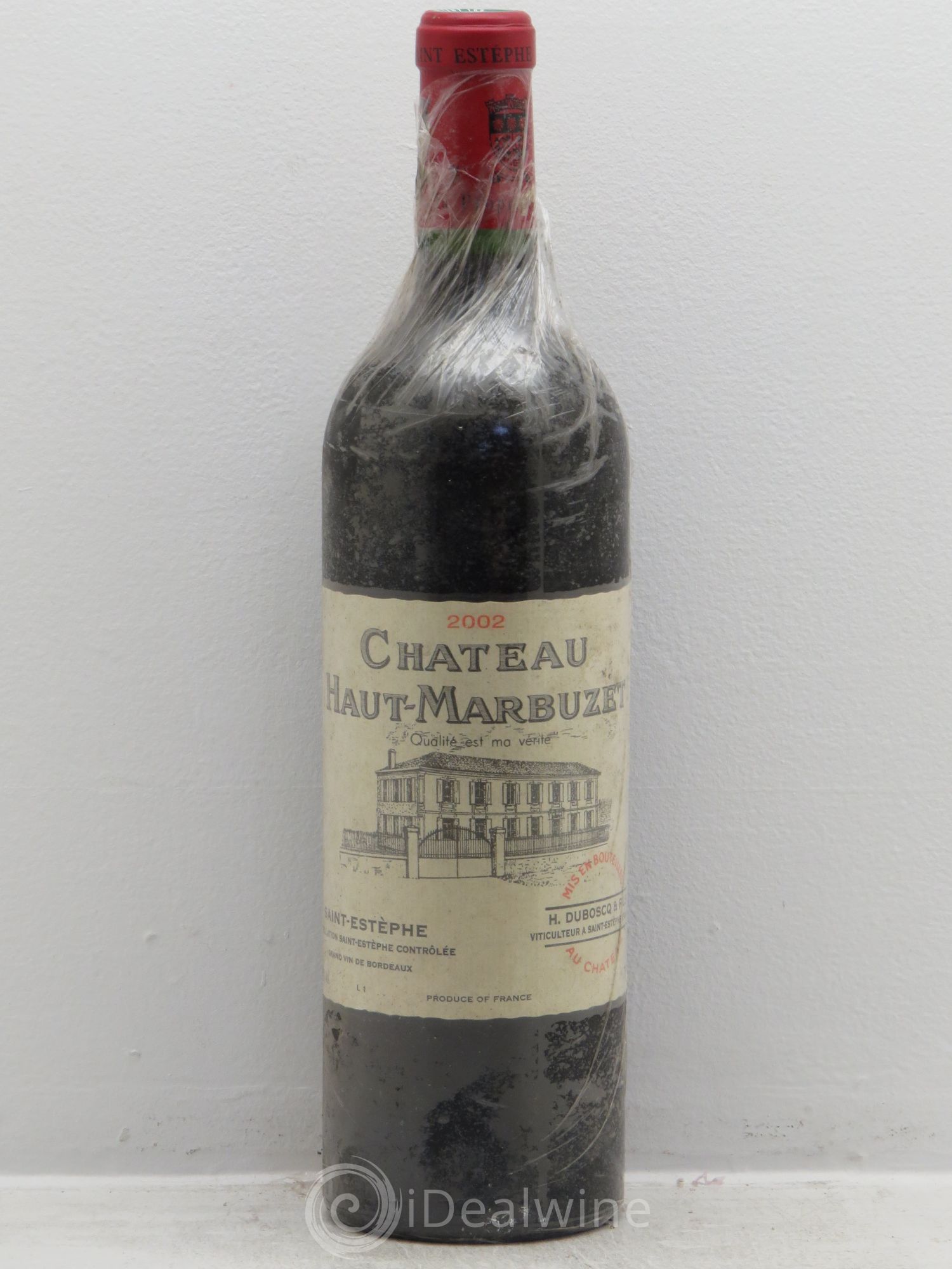 Château Haut Marbuzet 2002 - Lot de 1 bouteille - 0