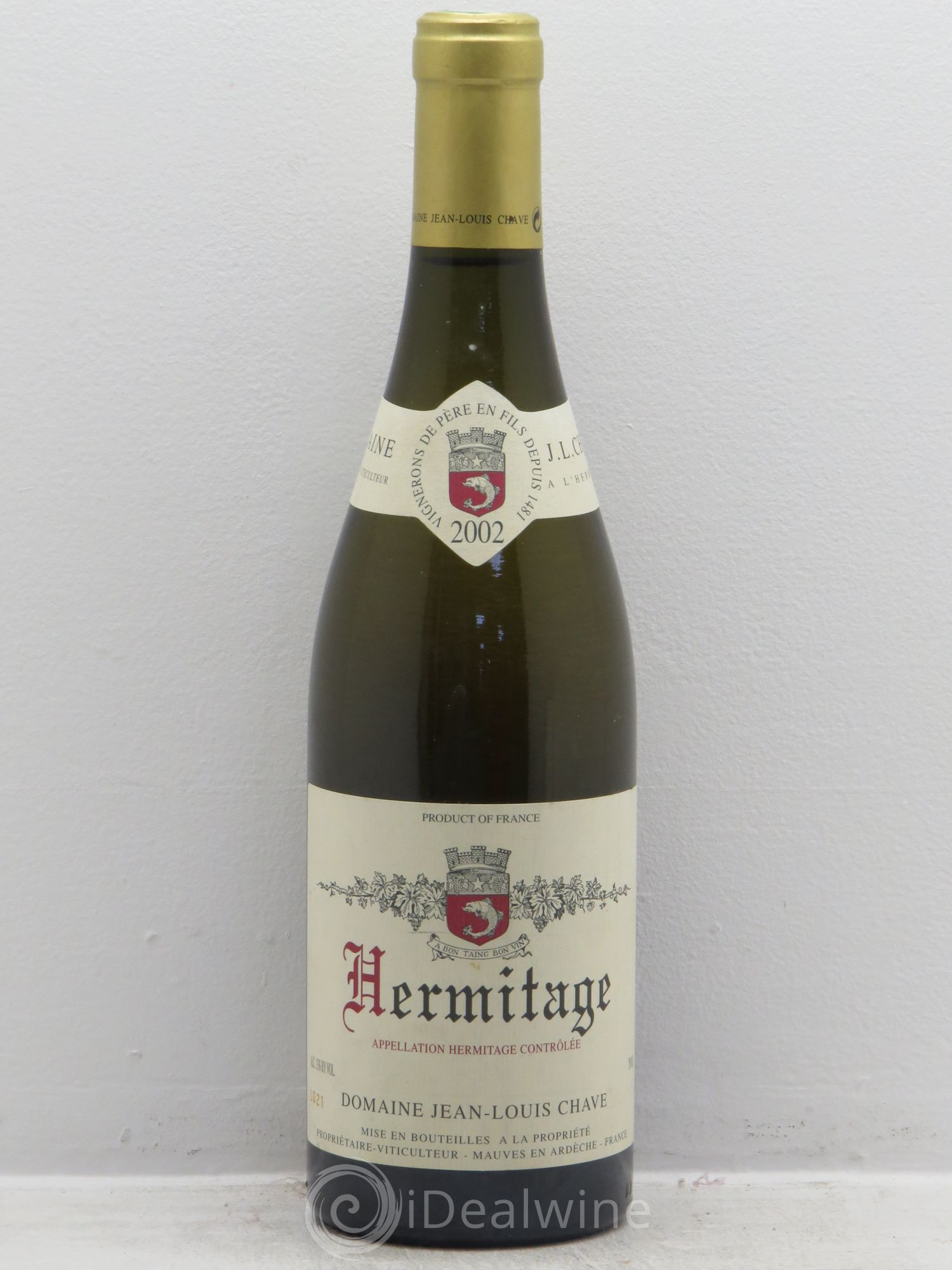 Hermitage Jean-Louis Chave 2002 - Lot de 1 bouteille - 0