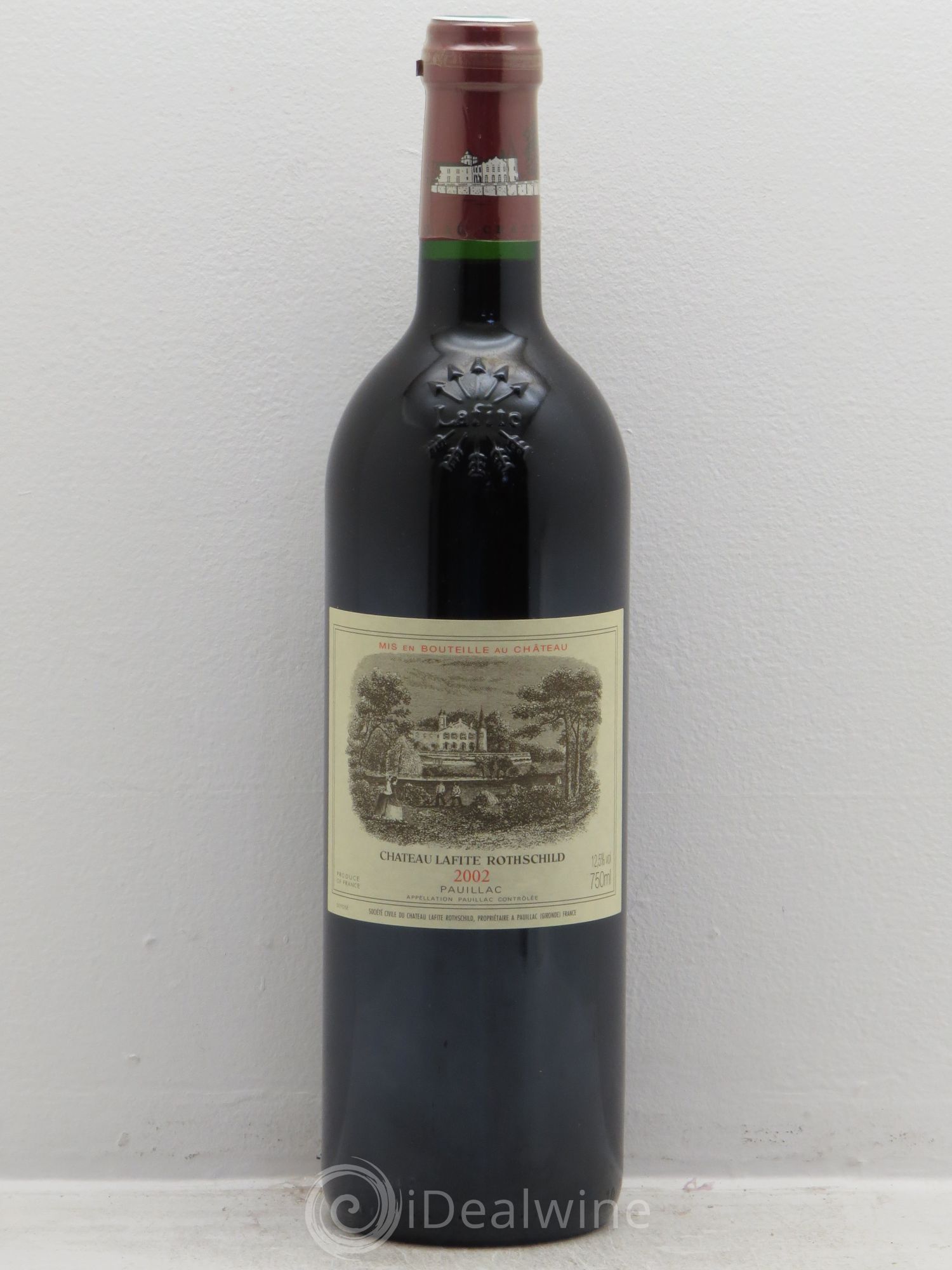 Château Lafite Rothschild 1er Grand Cru Classé 2002 - Lot de 1 bouteille - 0