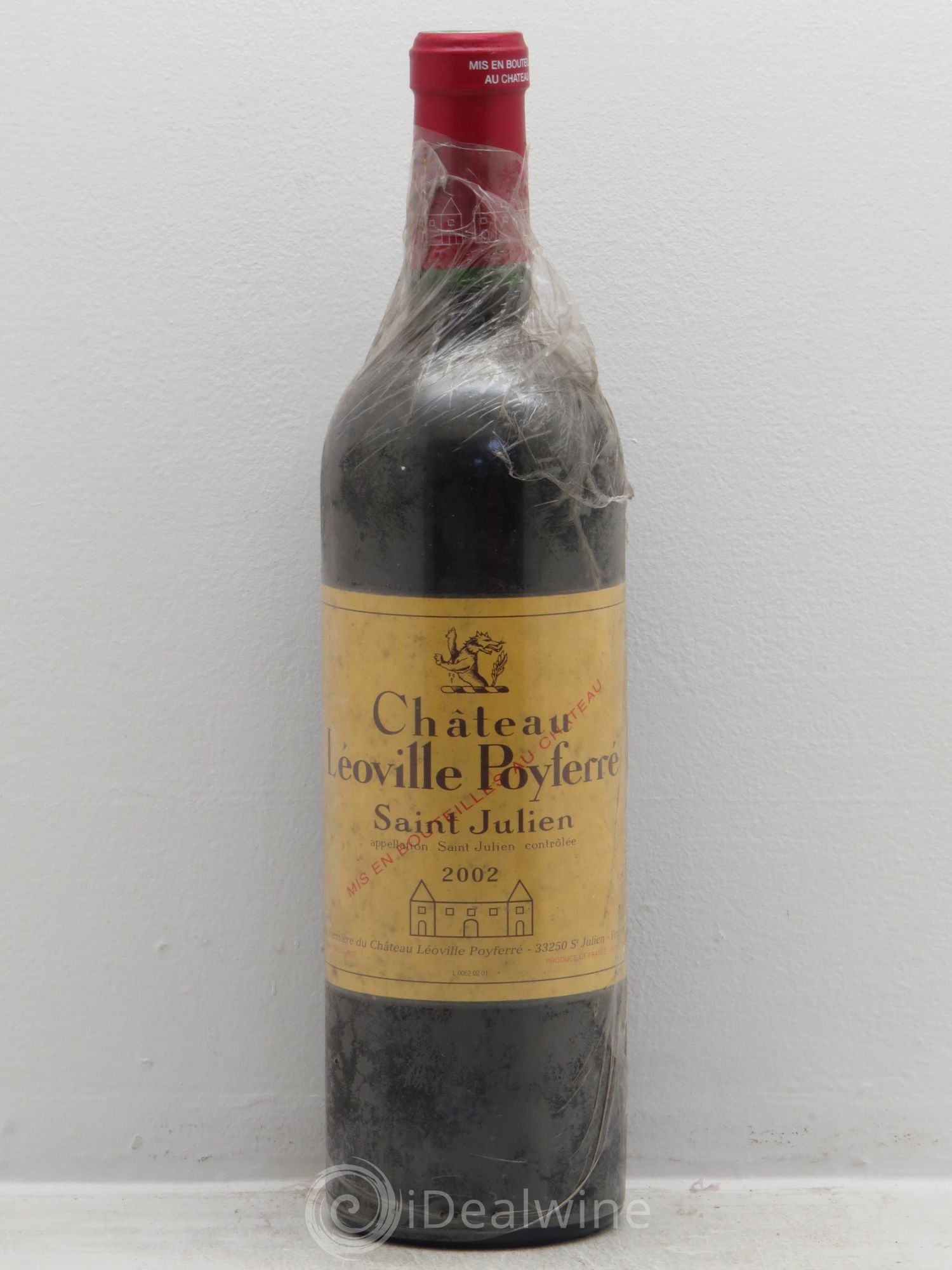 Château Léoville Poyferré 2ème Grand Cru Classé 2002 - Lot de 1 bouteille - 0