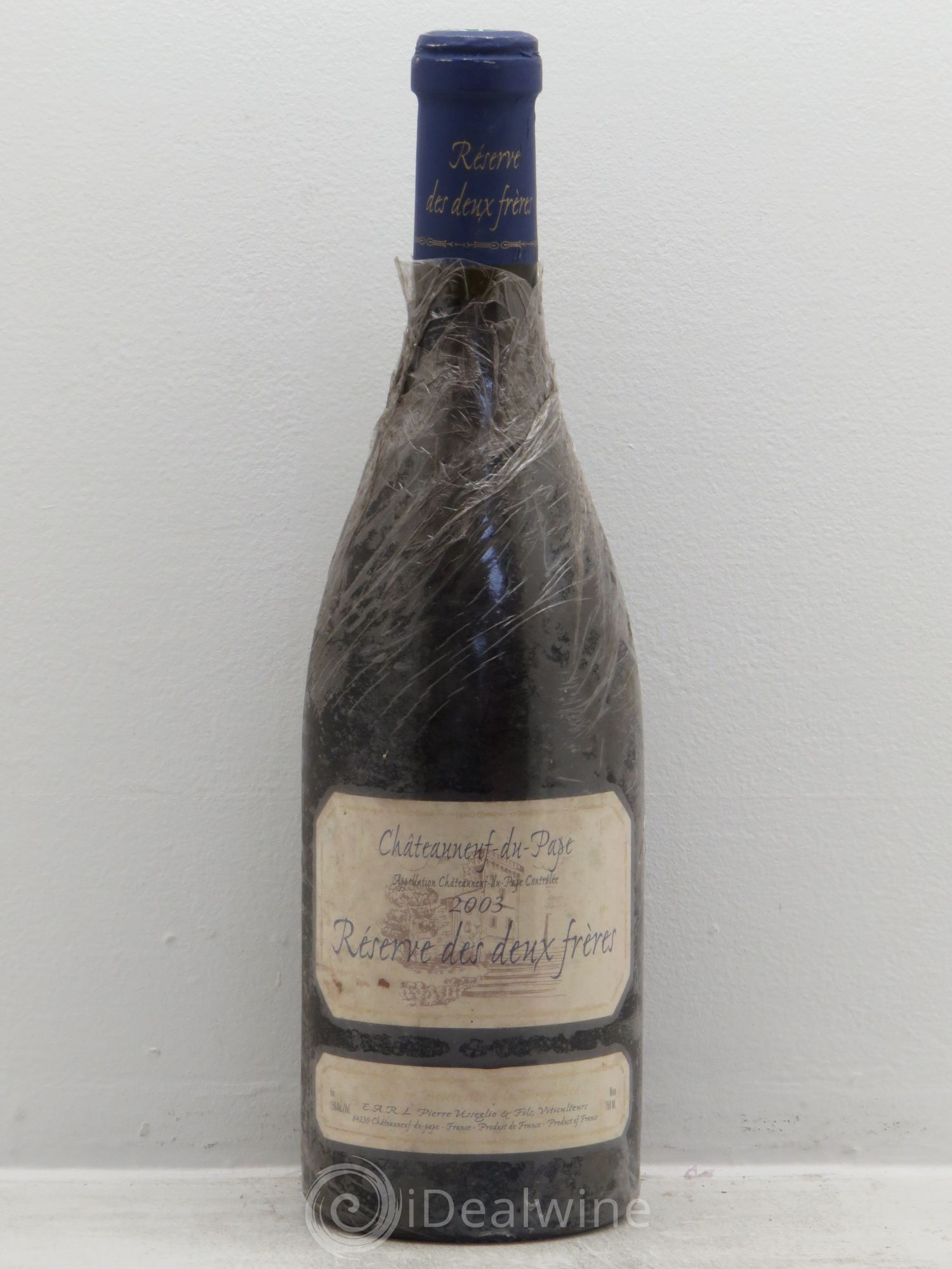 Châteauneuf-du-Pape Réserve des 2 frères Pierre Usseglio & Fils 2003 - Lot de 1 bouteille - 0