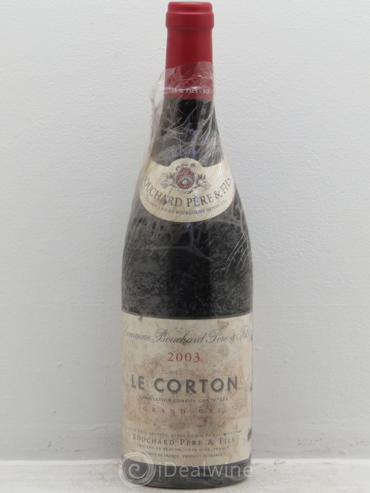 Corton Grand Cru Le Corton Bouchard Père & Fils 2003 - Lot de 1 bouteille - 0