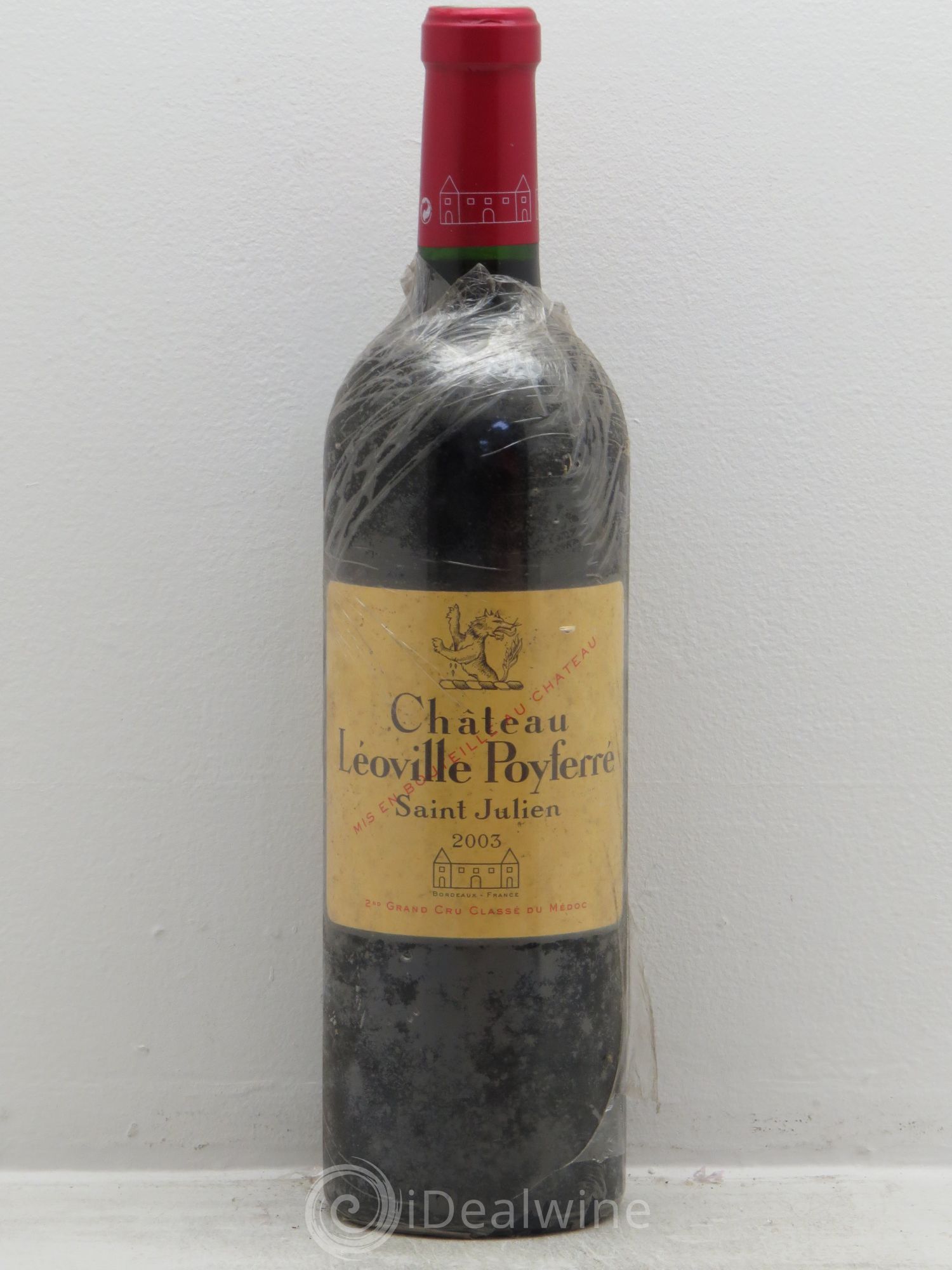Château Léoville Poyferré 2ème Grand Cru Classé 2003 - Lot de 1 bouteille - 0