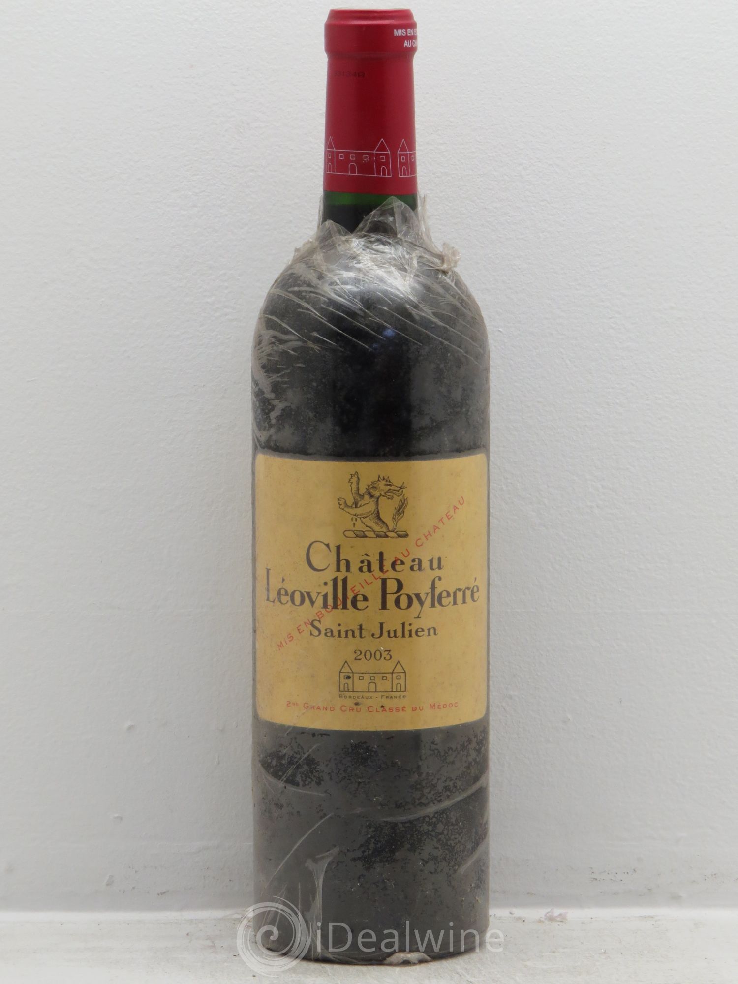 Château Léoville Poyferré 2ème Grand Cru Classé 2003 - Lot de 1 bouteille - 0