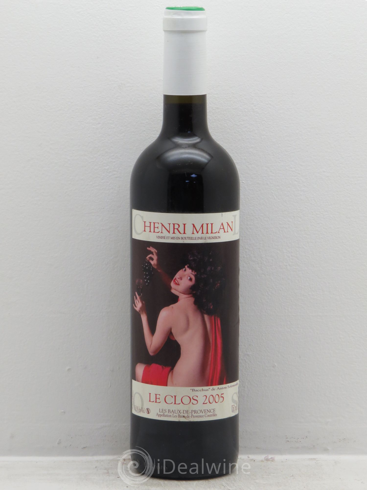 Baux de Provence Clos Milan Henri Milan 2005 - Lot de 1 bouteille - 0