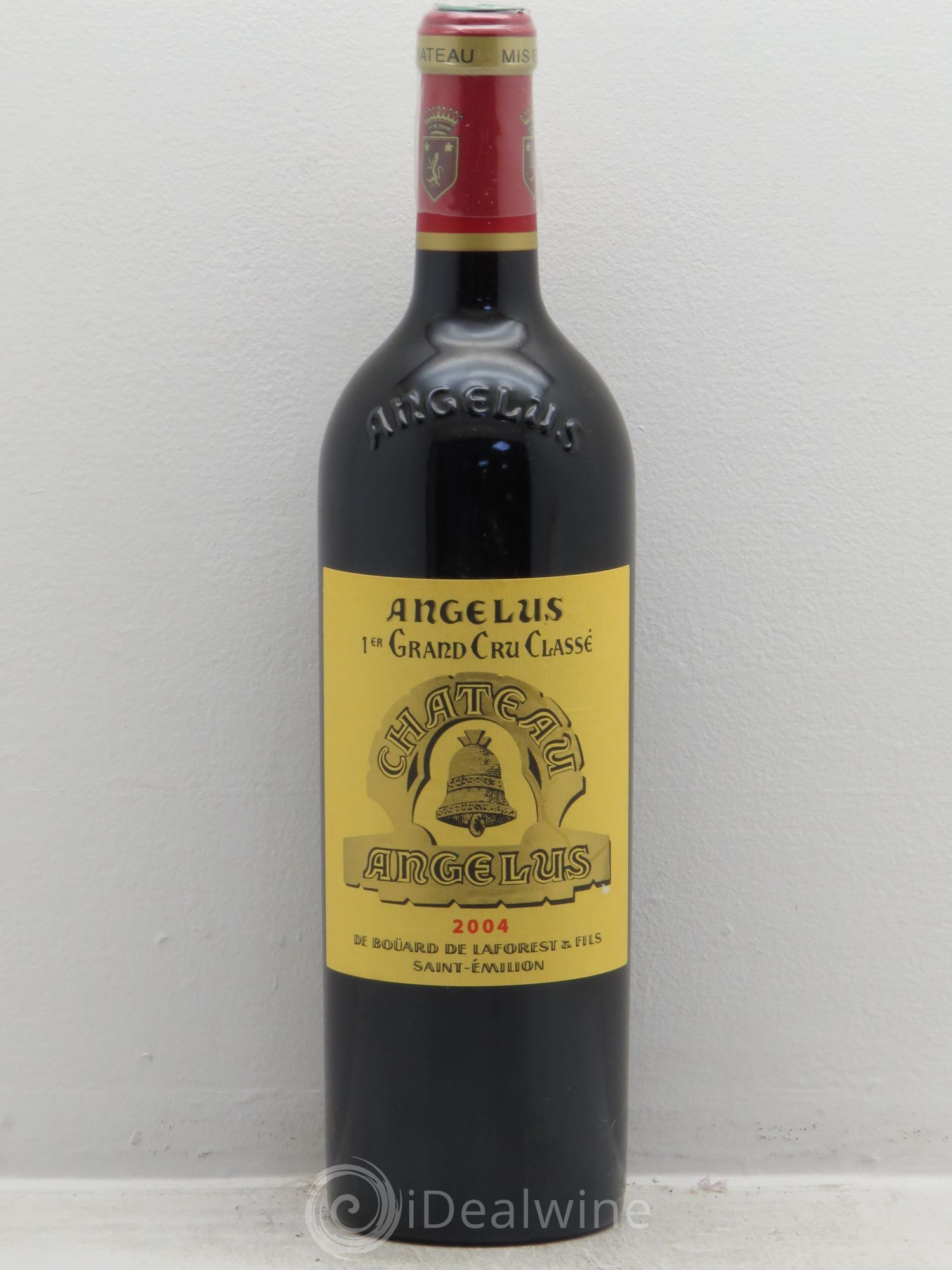 Château Angélus 1er Grand Cru Classé A 2004 - Lot de 1 bouteille - 0