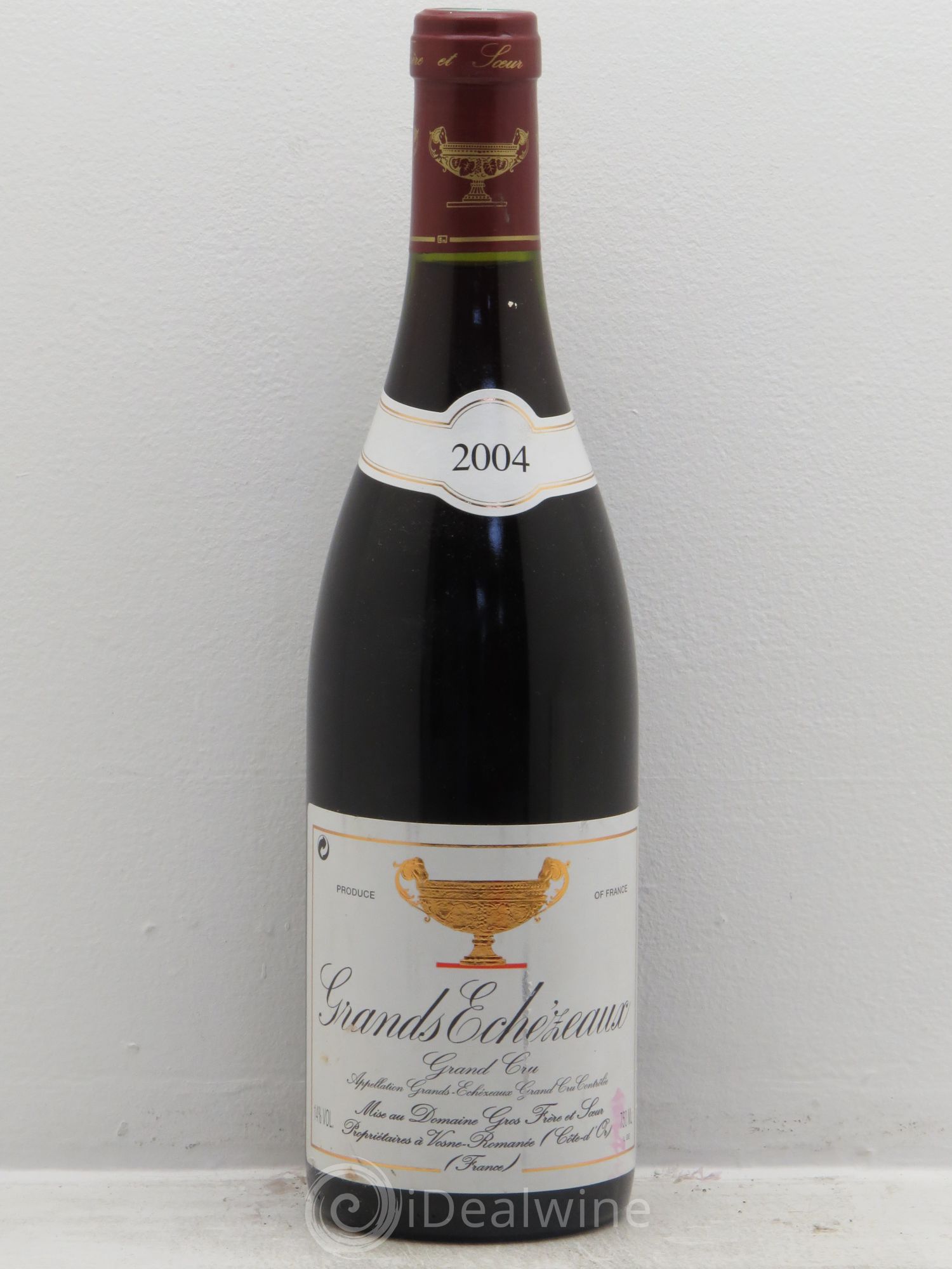 Grands-Echezeaux Grand Cru Gros Frère & Soeur 2004 - Lot de 1 bouteille - 0