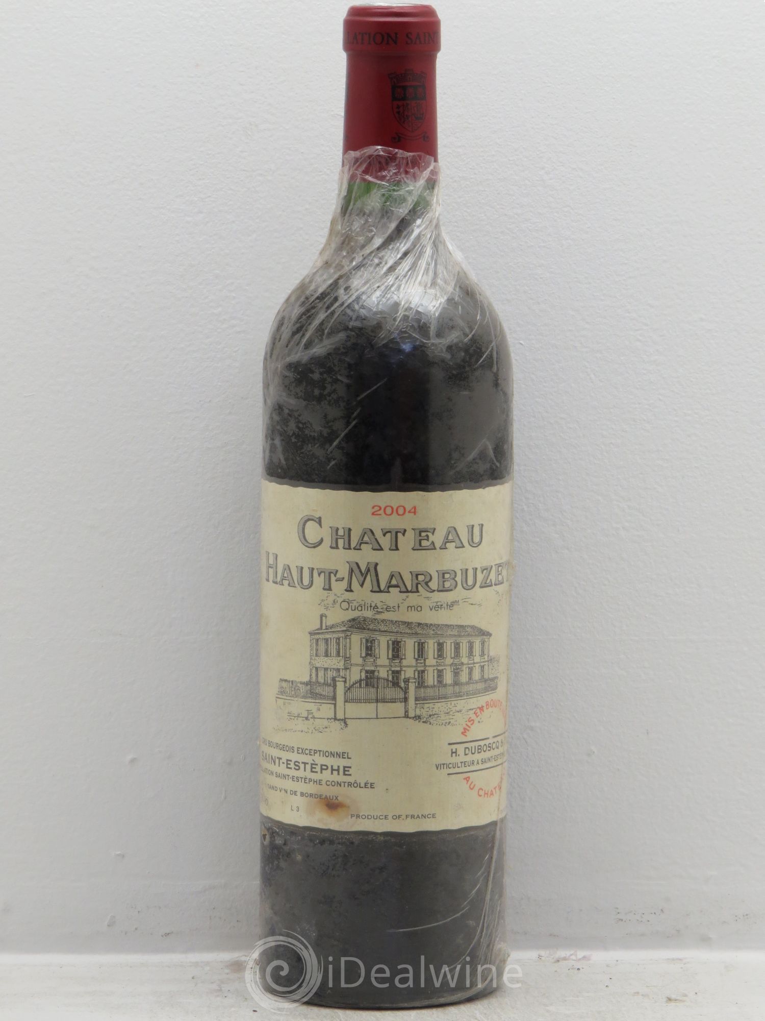 Château Haut Marbuzet 2004 - Lot de 1 bouteille - 0