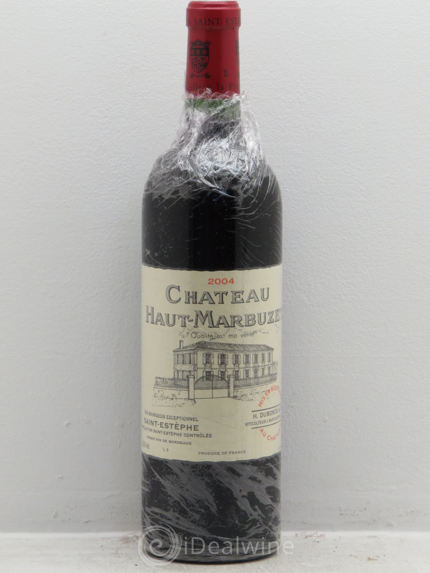 Château Haut Marbuzet 2004 - Lot de 1 bouteille - 0